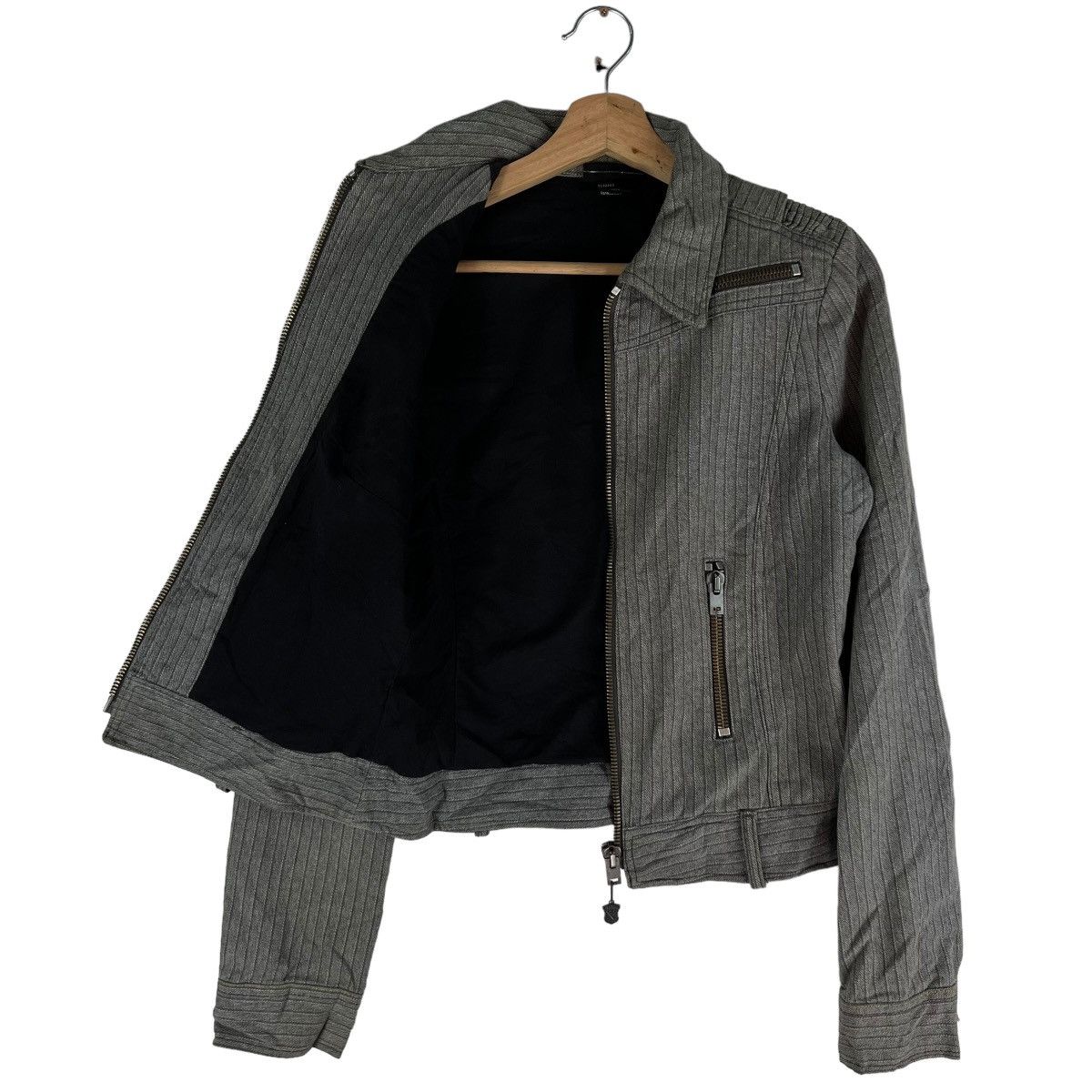 Diesel 🔥VINTAGE BIKER JACKET ZIPPER DIESEL JAPAN Size US S / EU 44-46 / 1 - 9 Thumbnail