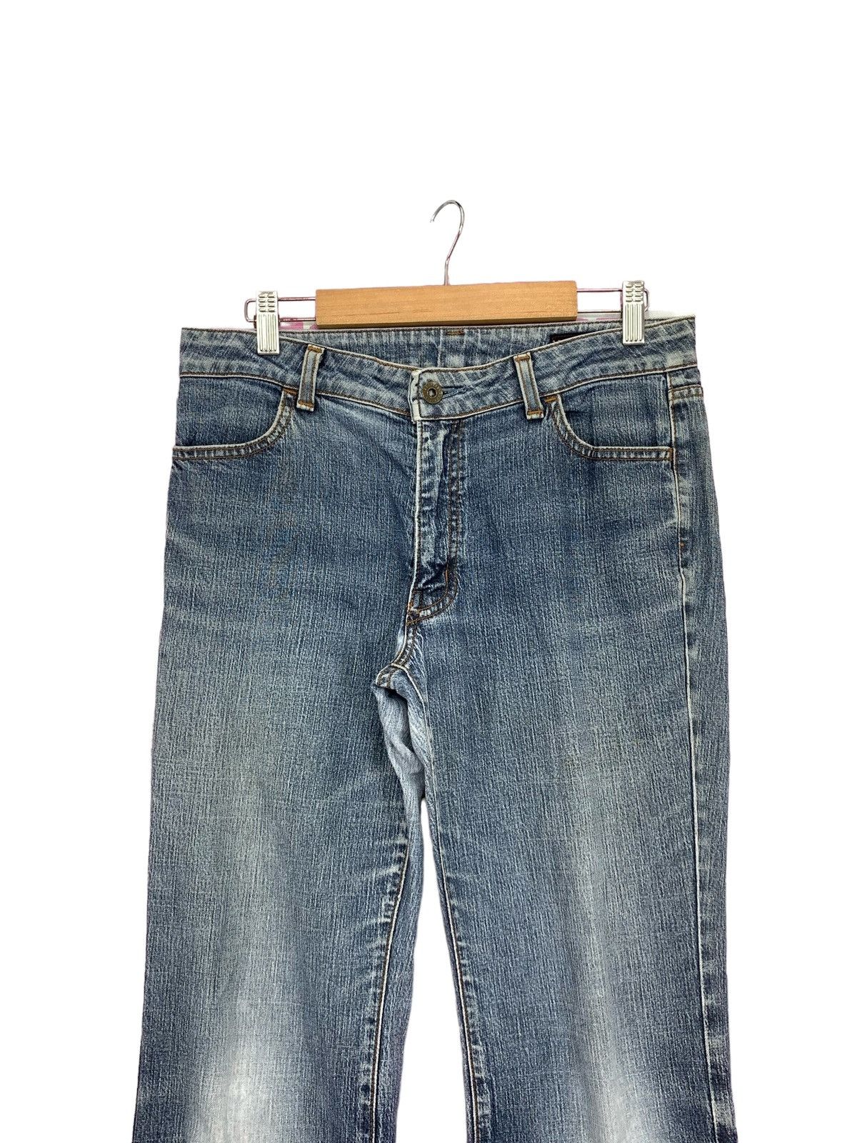 Japanese Brand Sick Nudist Jeans Brapper Flare Distressed Denim (AD32) Size 30" / US 8 / IT 44 - 6 Thumbnail