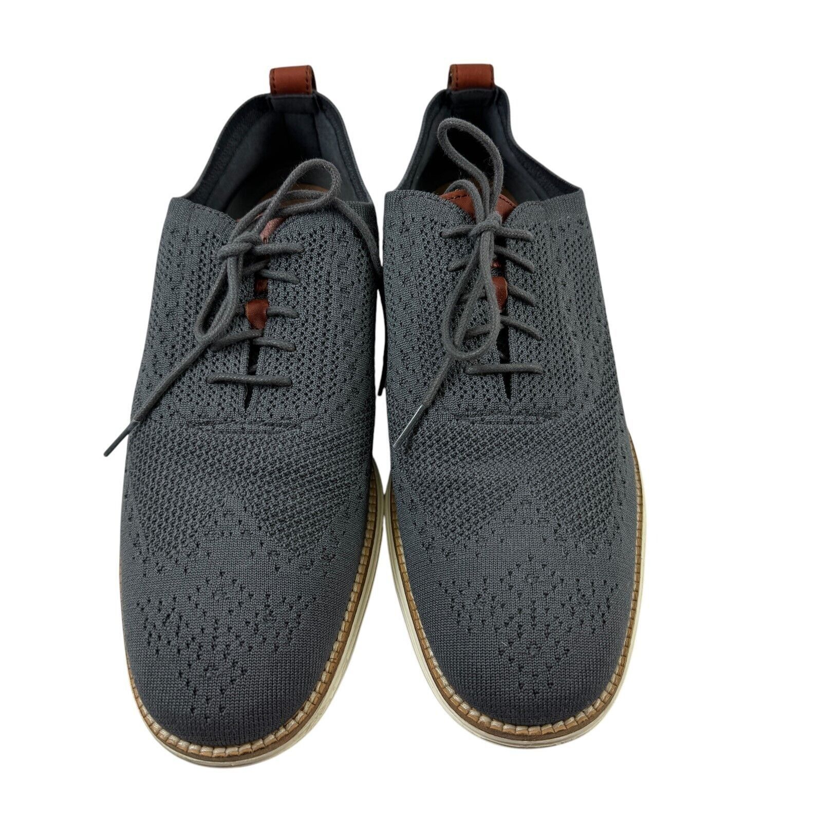 Cole Haan Cole Haan Original Grand Mens Tie Shoes Stitchlite 11.5 Size US 11.5 / EU 44-45 - 3 Thumbnail