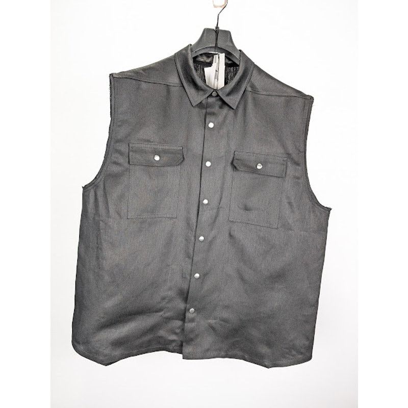 Rick Owens o1rshd1 Jumbo Sl Outershirt in Black Size US XL / EU 56 / 4 - 1 Thumbnail