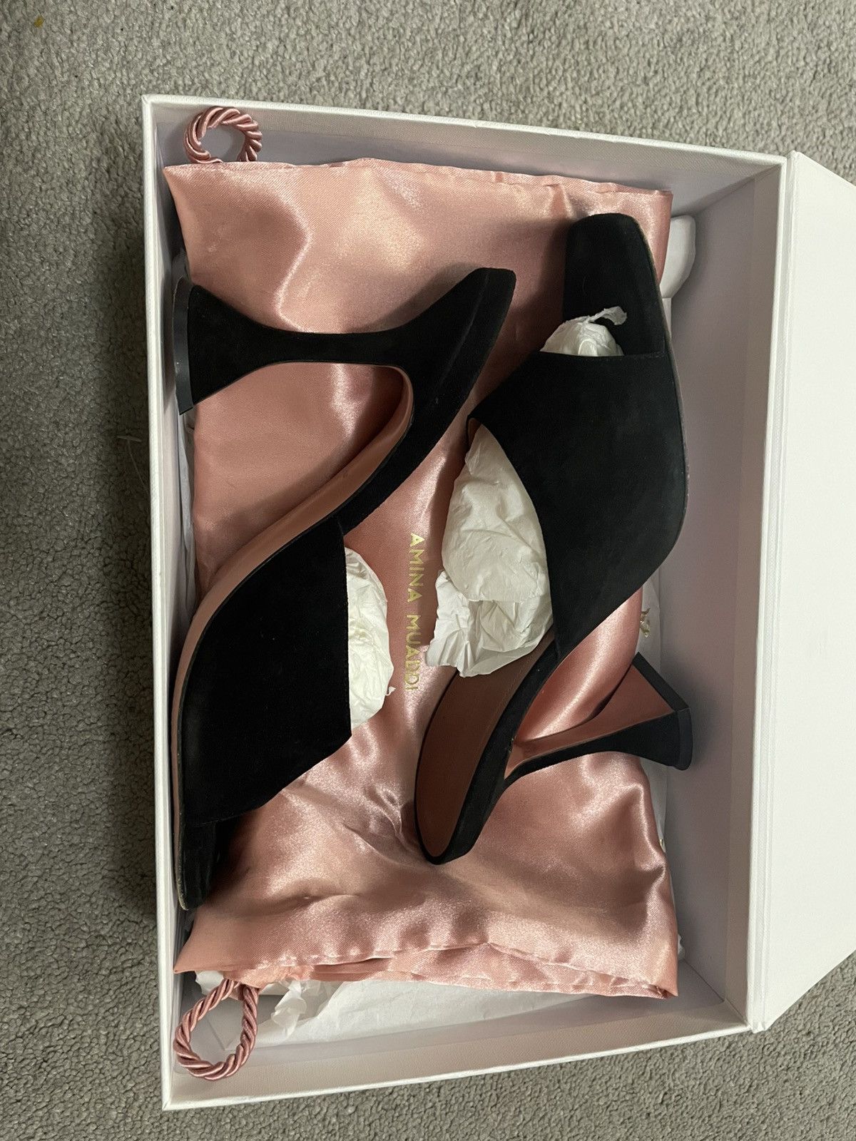 Amina Muaddi AMINA MUADDI LUPITA SLIPPER Size US 9.5 / IT 39.5 - 1 Thumbnail