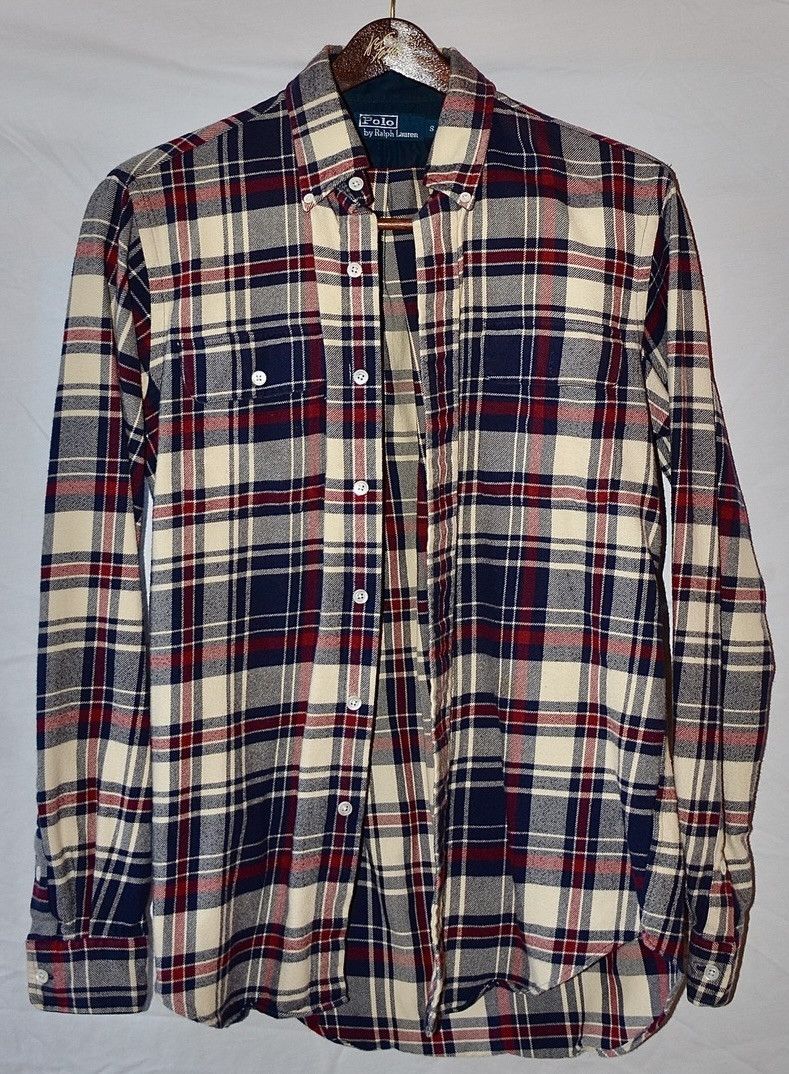 Polo Ralph Lauren Polo Ralph Lauren Plaid Flannel Shirt Small Red Blue Size US S / EU 44-46 / 1 - 3 Thumbnail