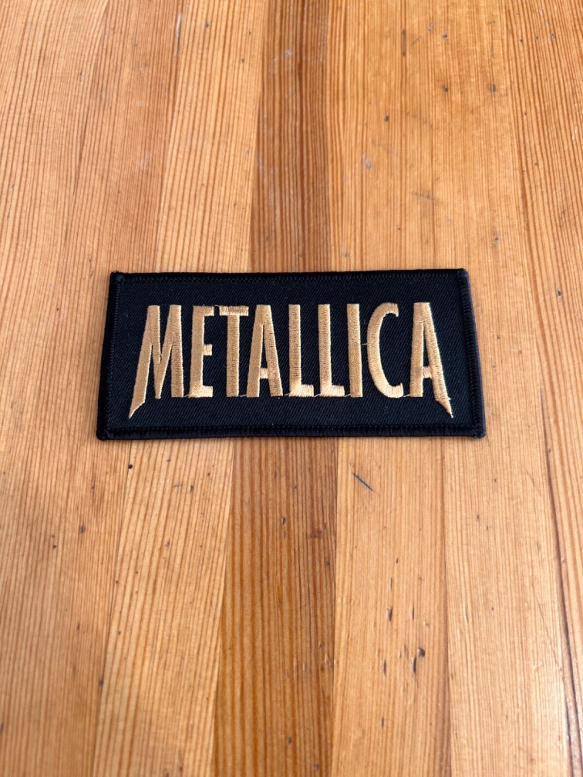 Band Tees Vintage 00s Metallica Logo Band Small Patch Size ONE SIZE - 1 Thumbnail