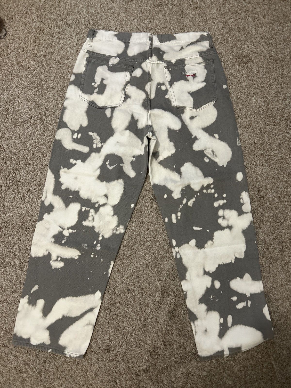 Supreme Baggy Jean Bleached 32 【公式通販】