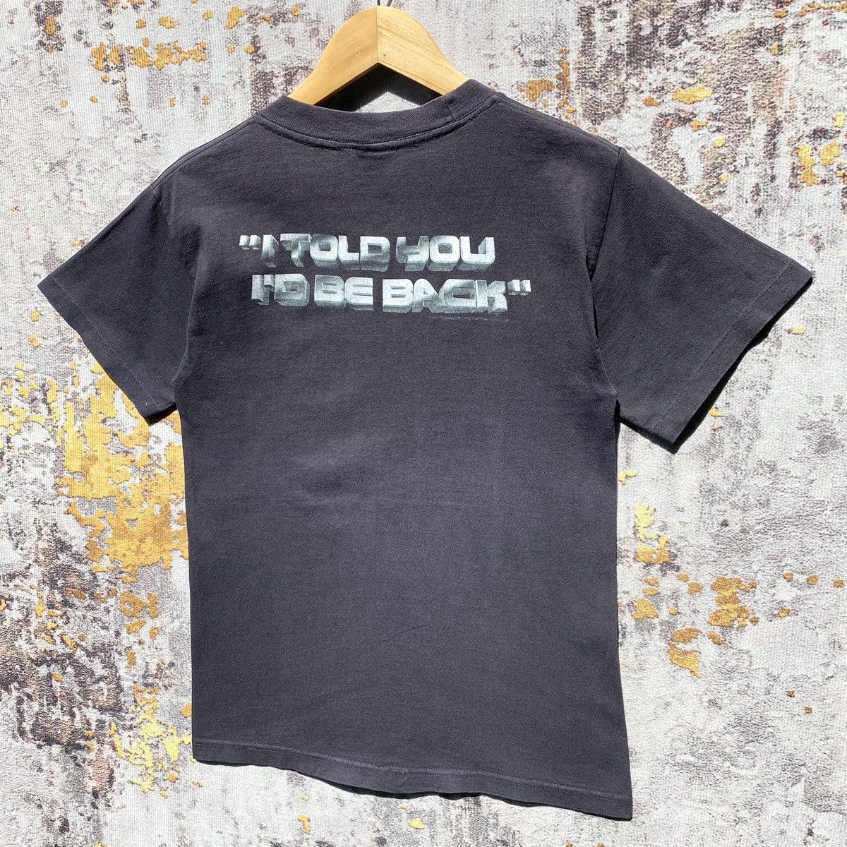 Other Vintage Terminator 2 I Told You l'd Be Back Movie Shirt Size US S / EU 44-46 / 1 - 4 Thumbnail
