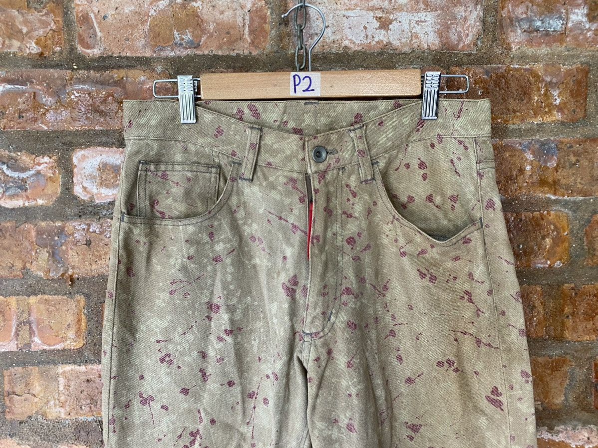 Tornado Mart 🔥2000s 291295 Homme Blood splash pants Size US 30 / EU 46 - 3 Thumbnail