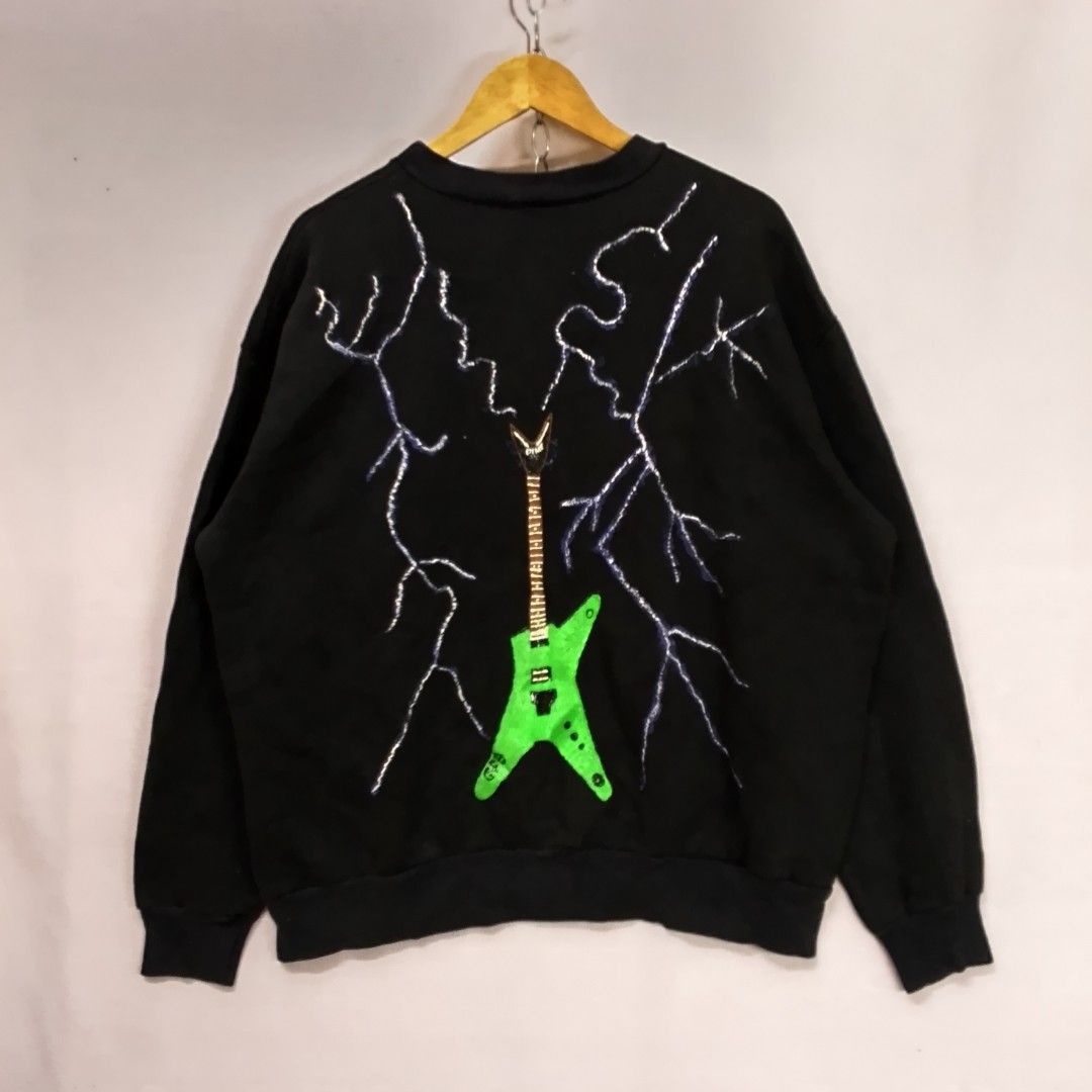 Vintage Vintage American Thunder Washburn Guitars Custom Sweatshirt Size US L / EU 52-54 / 3 - 1 Thumbnail