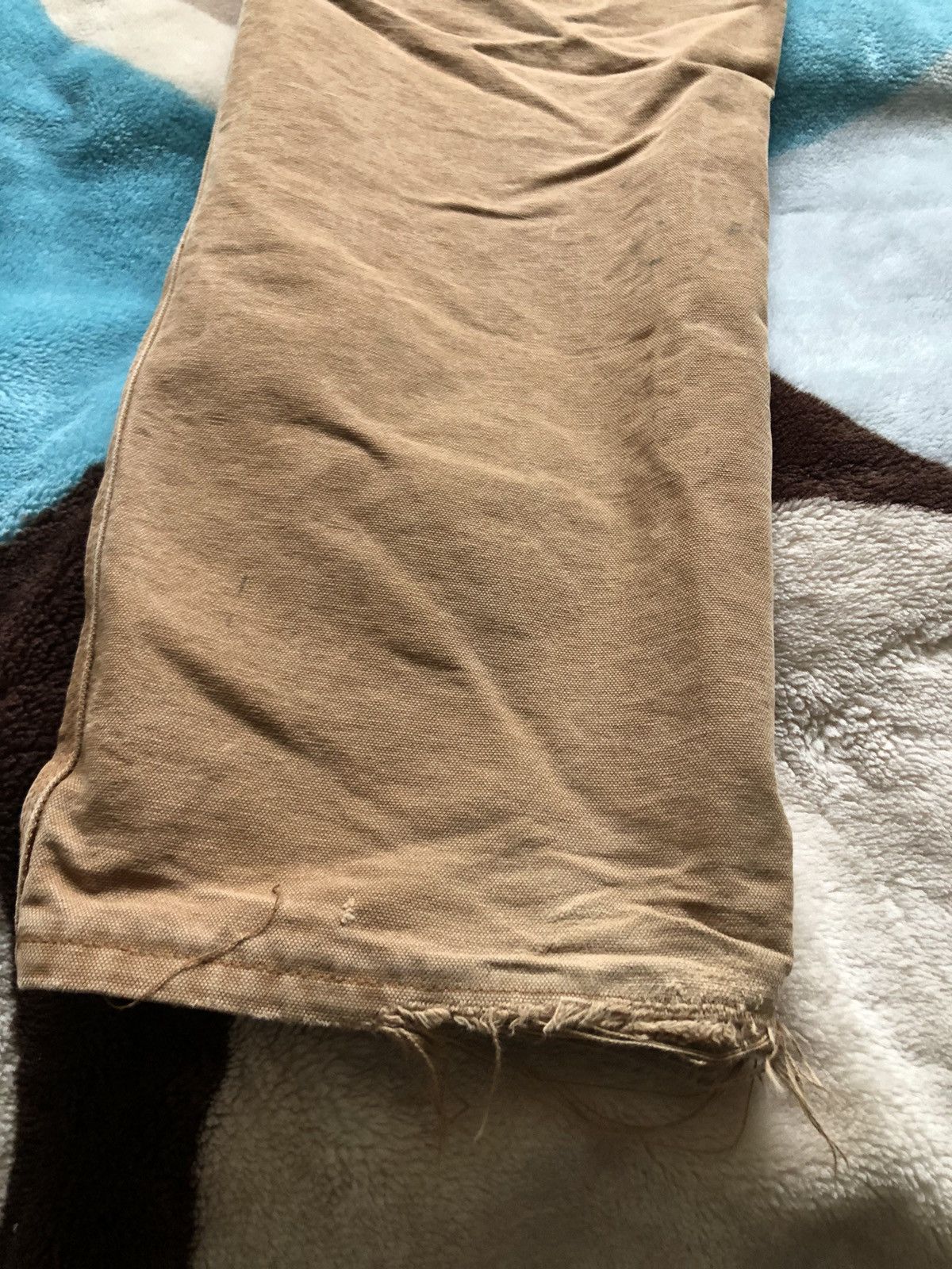 Carhartt × Vintage Vintage Carhartt Carpenter Jeans Faded Distressed Baggy Size US 34 / EU 50 - 9 Thumbnail