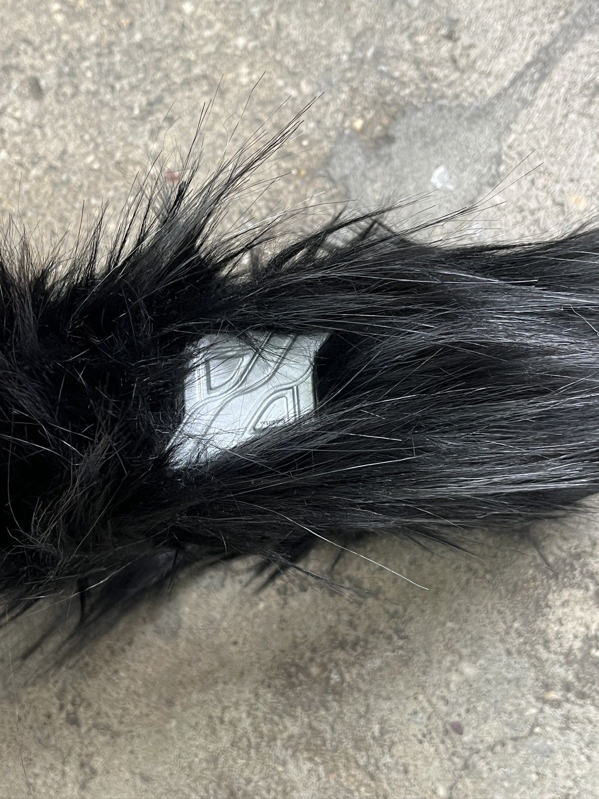 WE11DONE We11done Faux Fur Choker Necklace (unisex) Size ONE SIZE - 12 Thumbnail