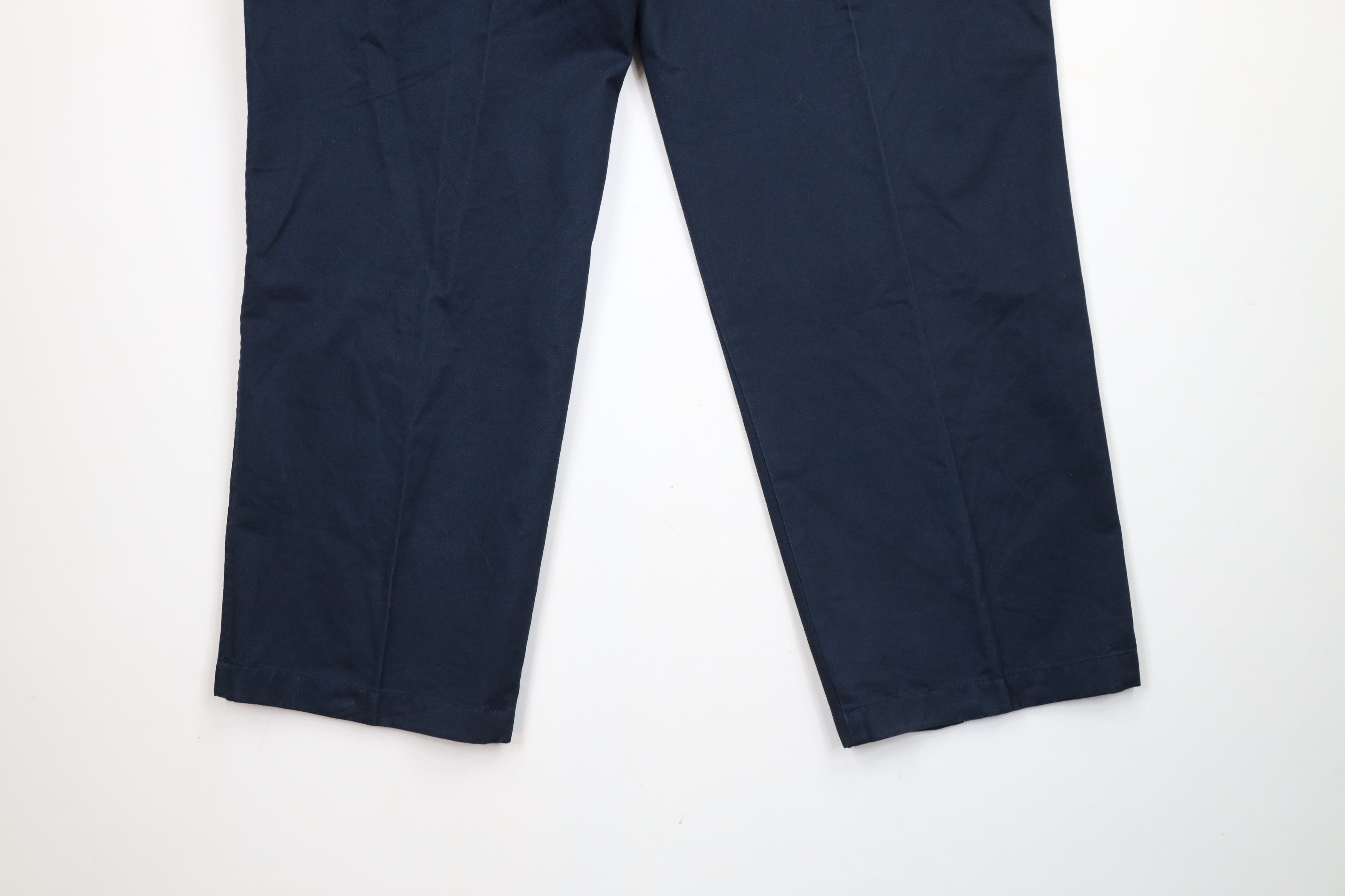 Duluth Trading Company × Valentino Duluth Trading Co Middle Management Chino Pants Navy Blue Size US 38 / EU 54 - 12 Thumbnail