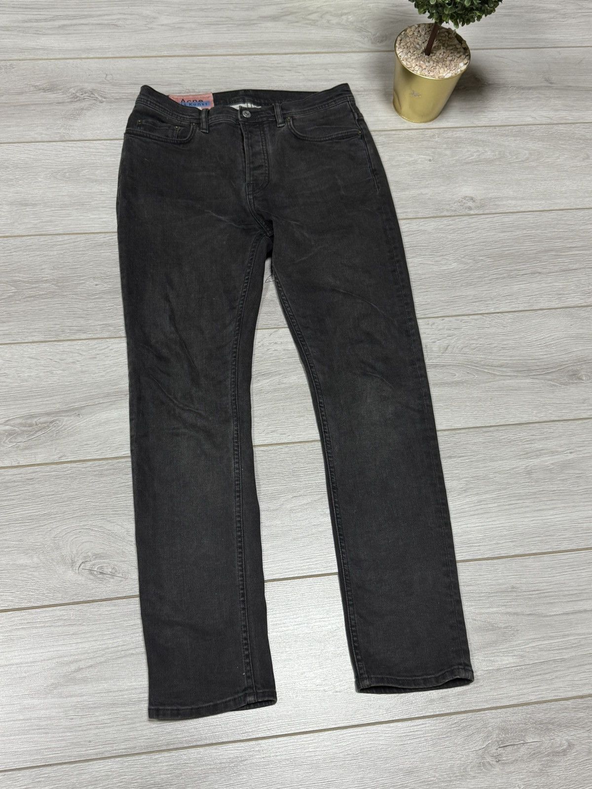 Acne Studios Acne Studios Bla Konst Stockholm vintage slim denim jeans Size US 32 / EU 48 - 3 Thumbnail
