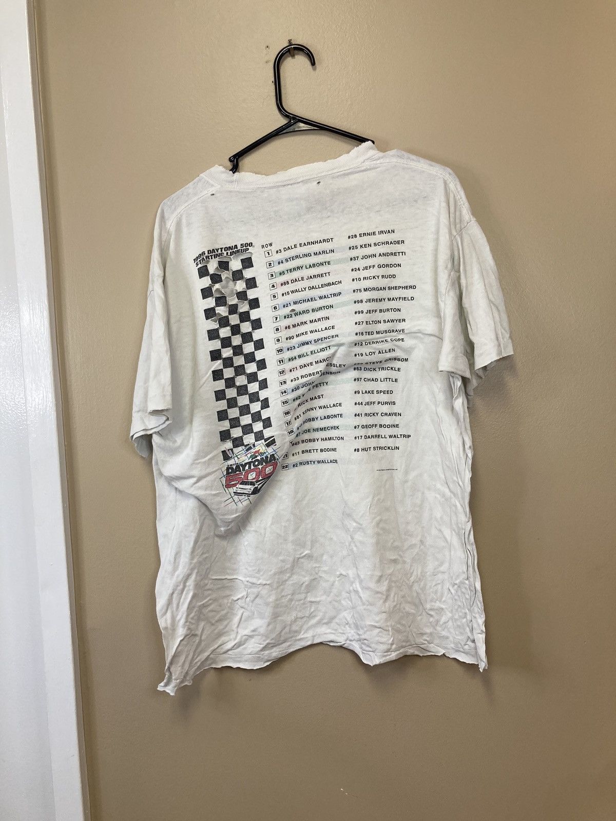 Anvil Anvil 38th Daytona 500 T-Shirt Thrashed Size US XL / EU 56 / 4 - 2 Thumbnail