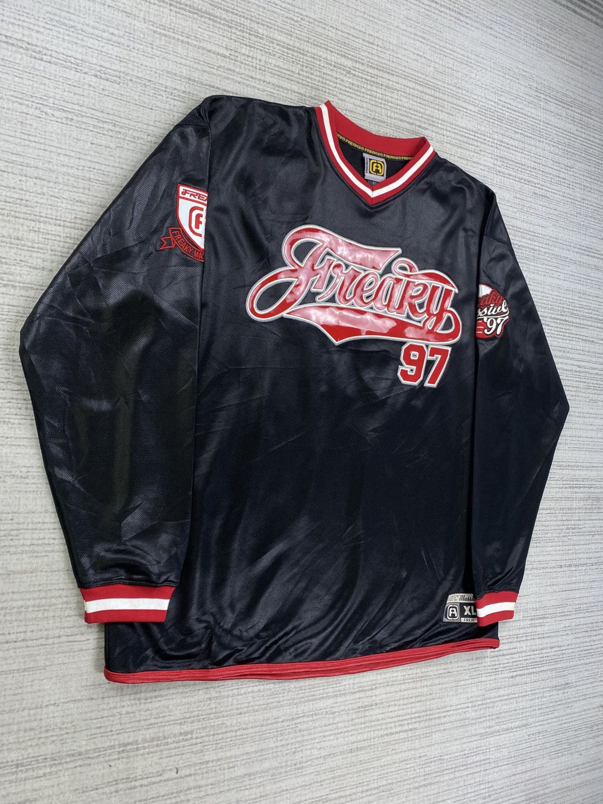 JNCO × Massive × Vintage Vintage Freaky Massive JNCO Hip Hop Sweatshirt Size US XL / EU 56 / 4 - 3 Thumbnail