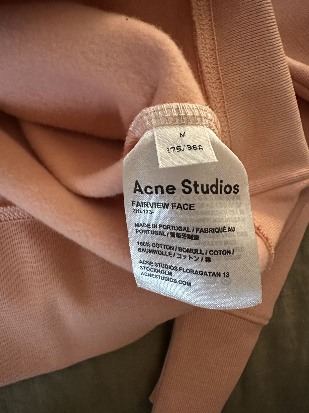 Acne Studios Acne Studios Fairview Face crewneck seeatshirt Size US M / EU 48-50 / 2 - 3 Thumbnail