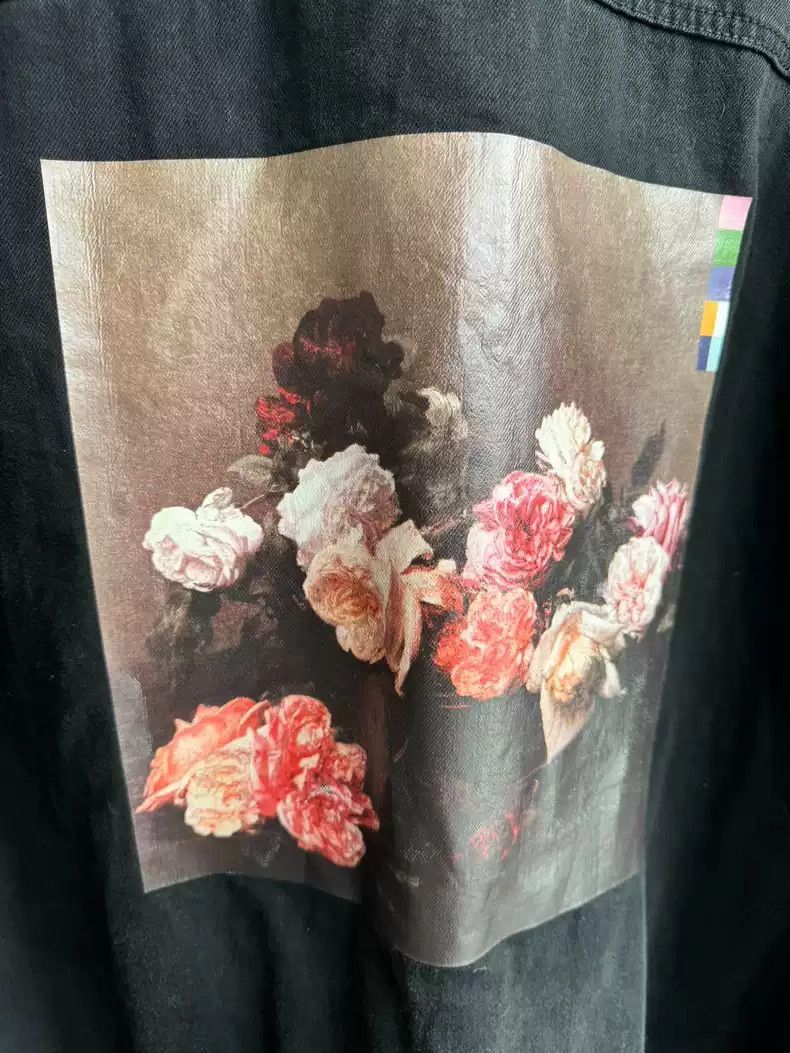 Raf Simons Raf Simons Floral denim jacket-2505 Size US XL / EU 56 / 4 - 5 Thumbnail