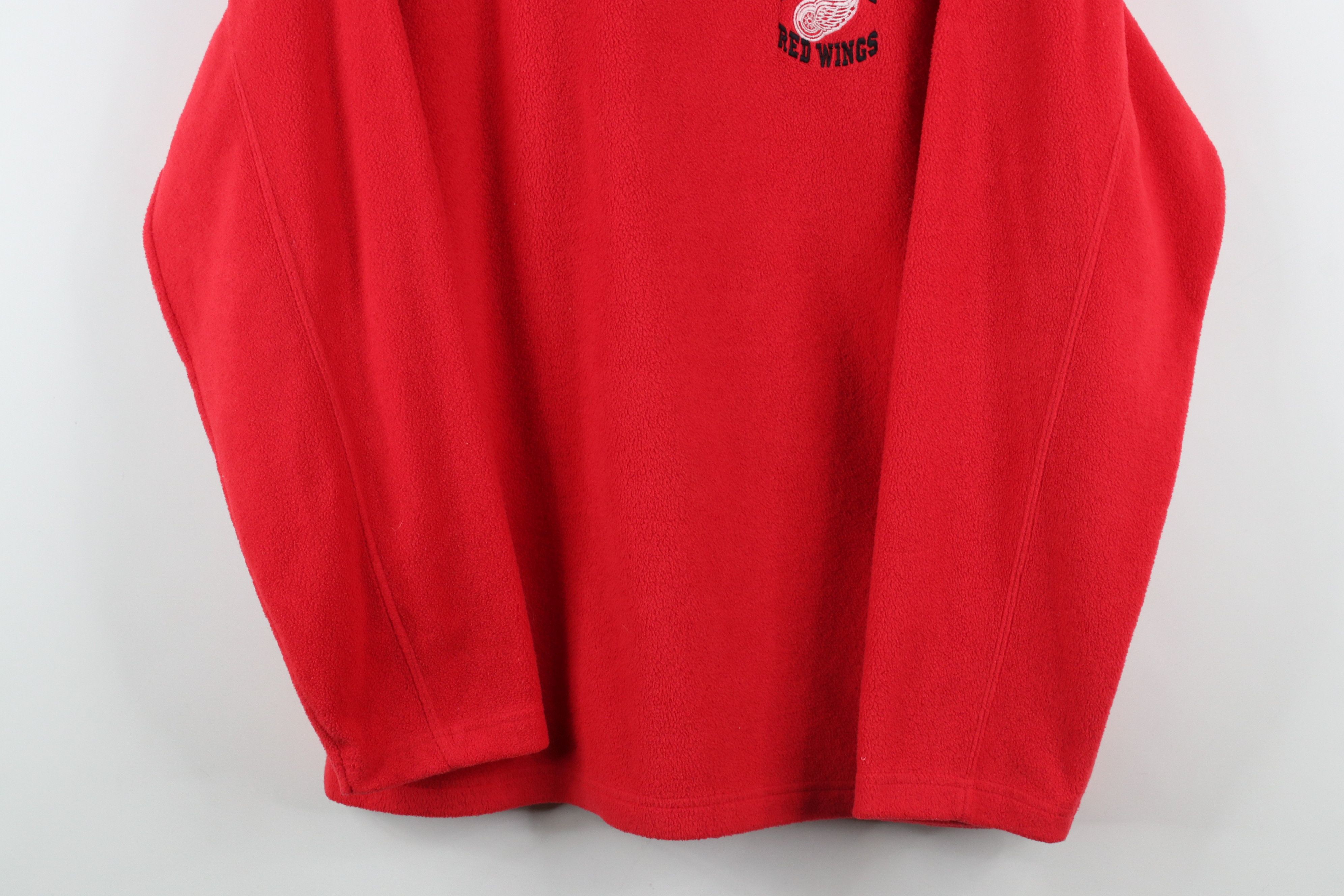 Vintage Vintage 90s Spell Detroit Red Wings Hockey Fleece Sweater Size US M / EU 48-50 / 2 - 3 Thumbnail