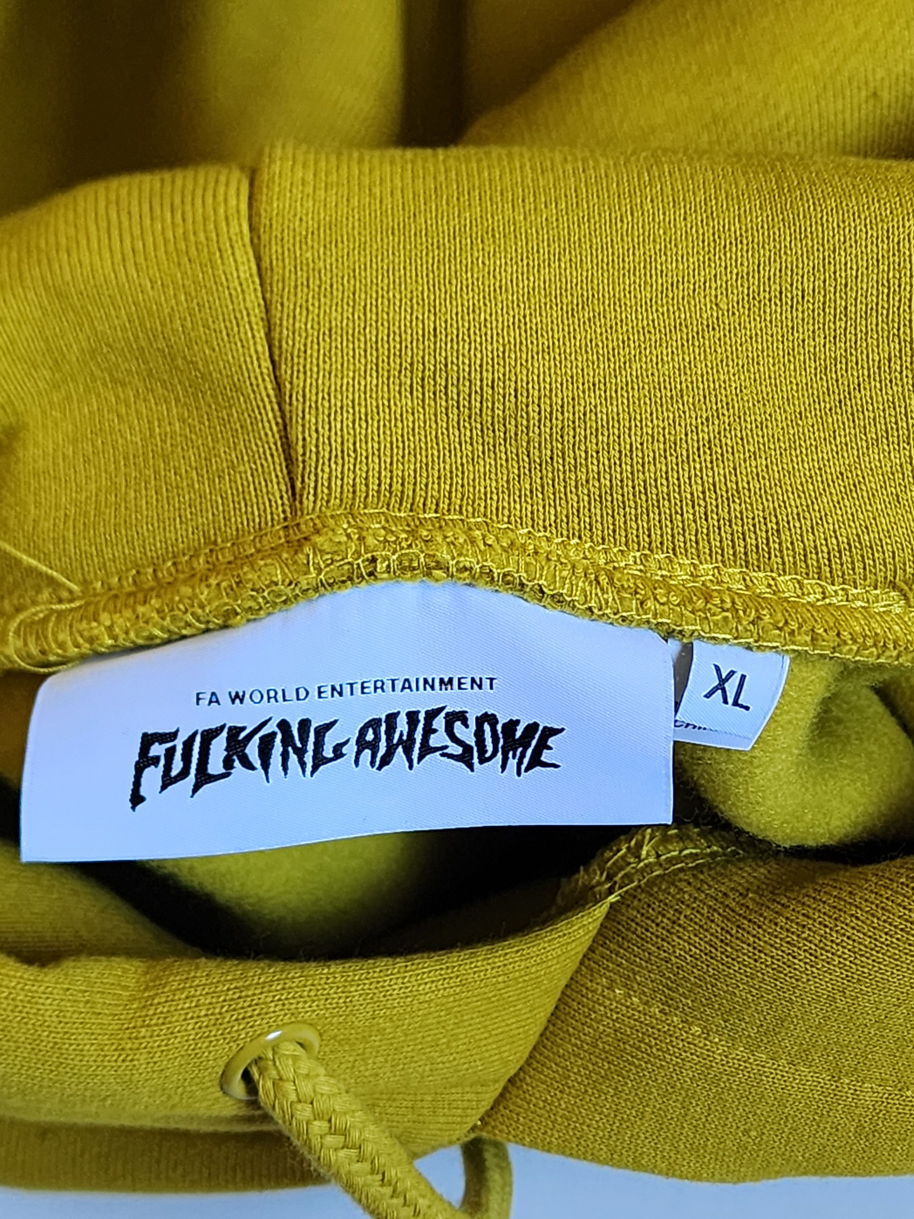 Fucking Awesome Society Hoodie Size US XL / EU 56 / 4 - 5 Thumbnail