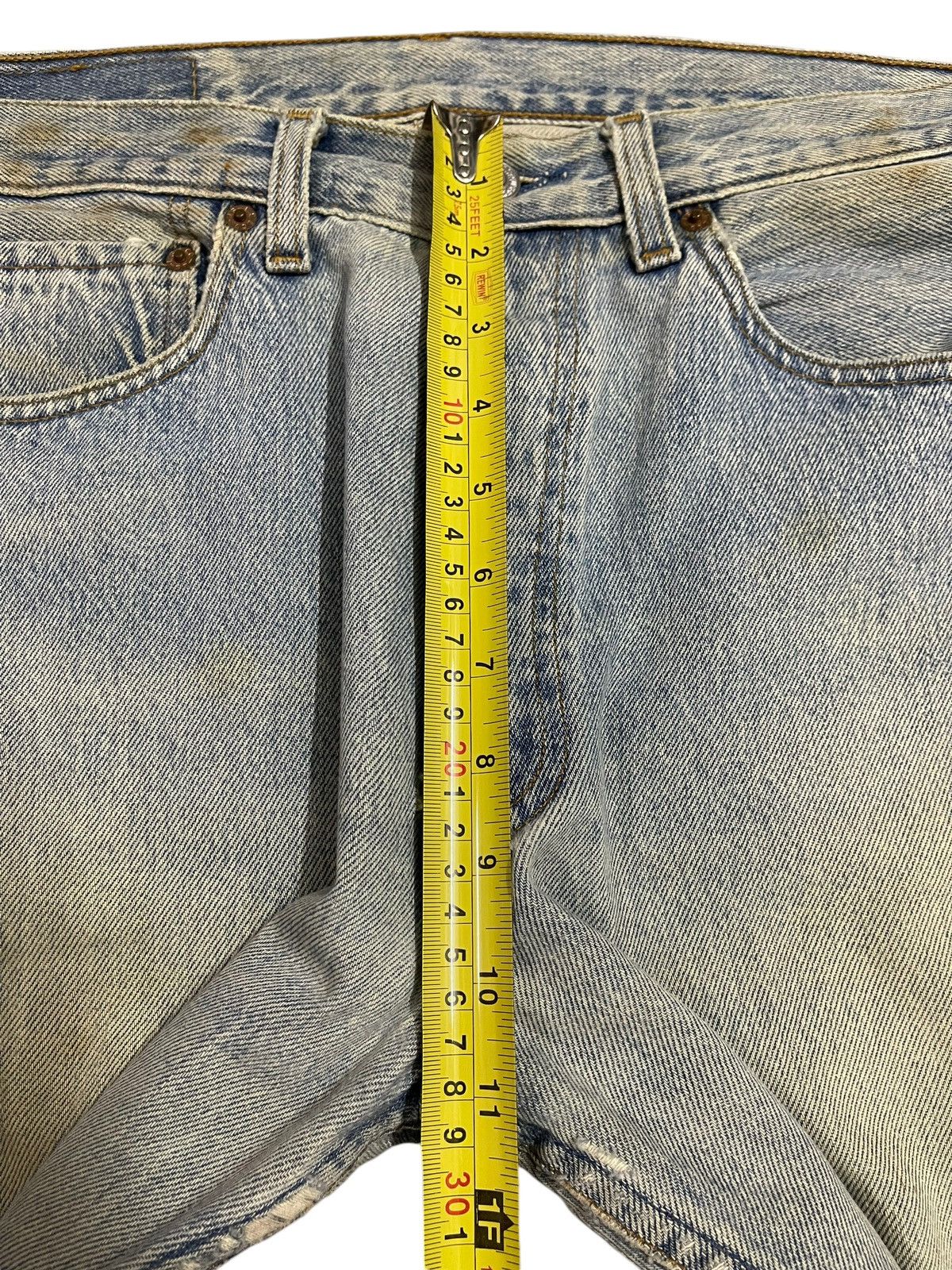 Levi's Vintage Levis Classic Mud Wash Distress Style Jeans Size US 31 - 14 Thumbnail