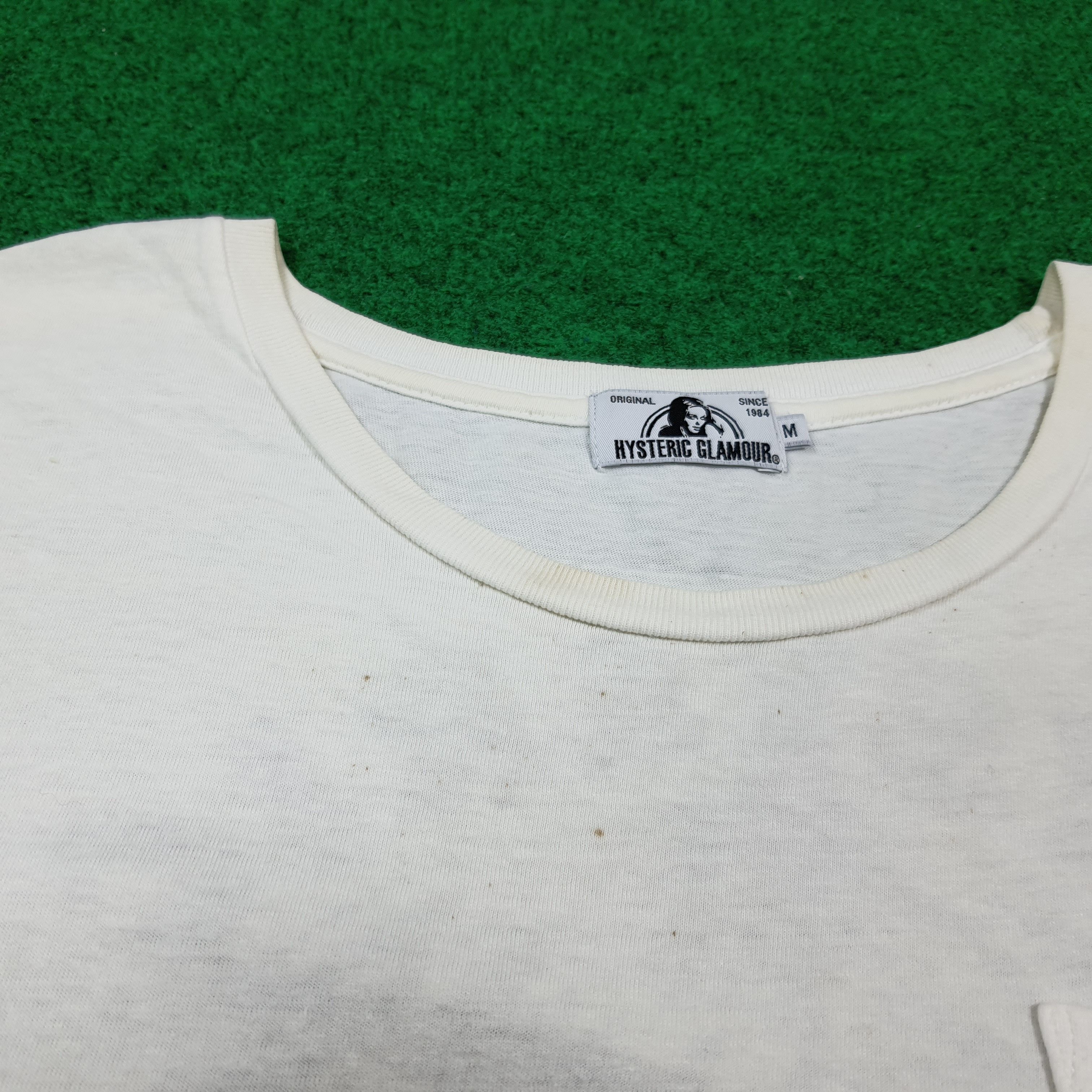 Hysteric Glamour Vintage Hysteric Glamour Secret Service Pocket Tee C299N2 Size US M / EU 48-50 / 2 - 11 Thumbnail