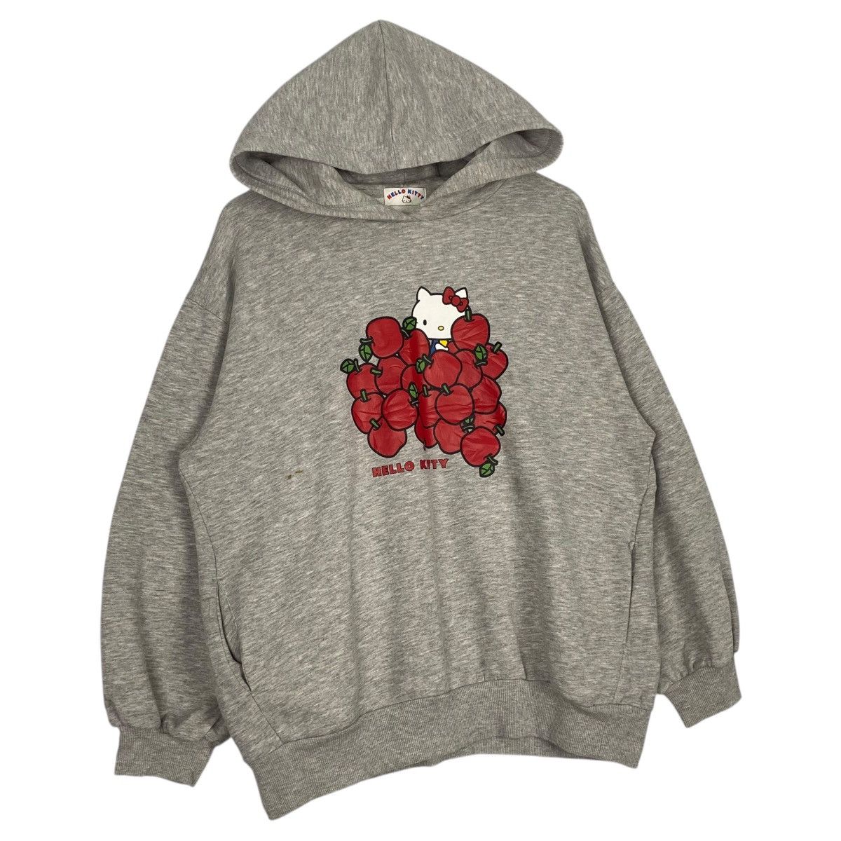Vintage Vintage Hello Kitty Hoodie Printed Sweater Gray Size L / US 10 / IT 46 - 3 Thumbnail