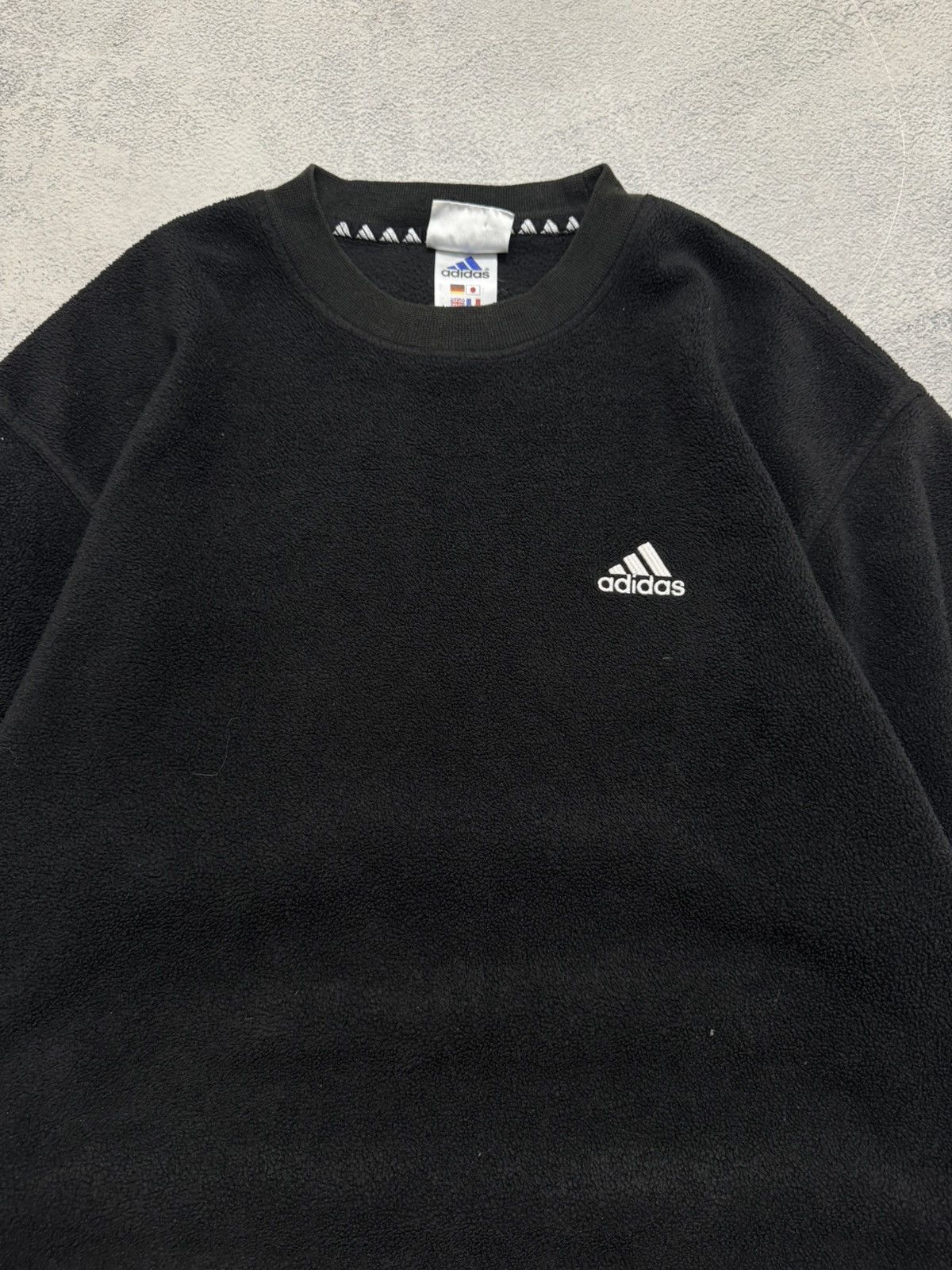 Adidas Vintage Adidas Fleece Sweatshirt 00’s Size US M / EU 48-50 / 2 - 1 Thumbnail