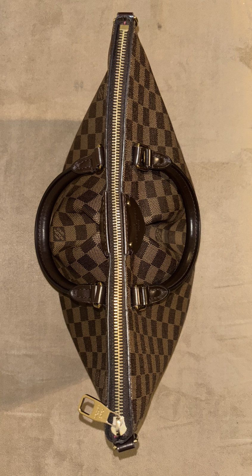 Louis Vuitton Louis Vuitton PM Damier Ebene Siena Canvas GHW Size ONE SIZE - 9 Thumbnail