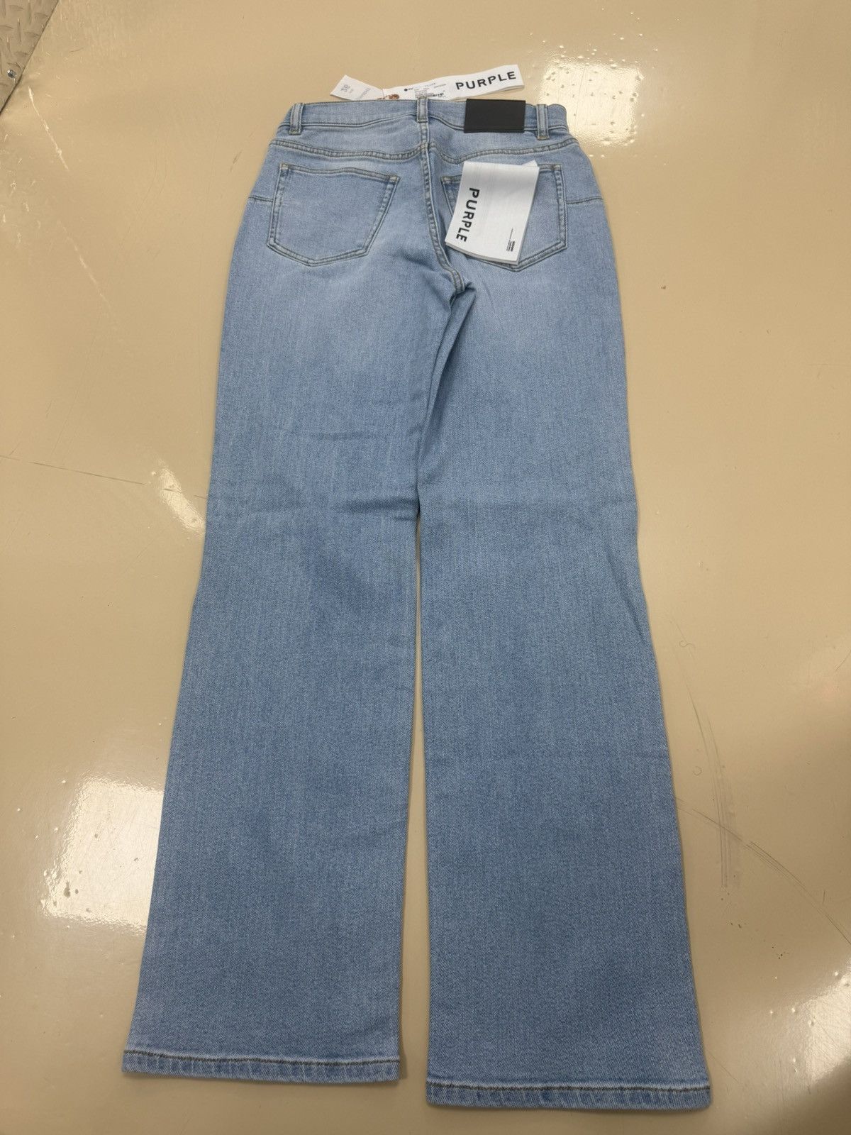 Other Purple Brand Slim Straight Bleached Jeans Size 26" / US 2 / IT 38 - 5 Thumbnail