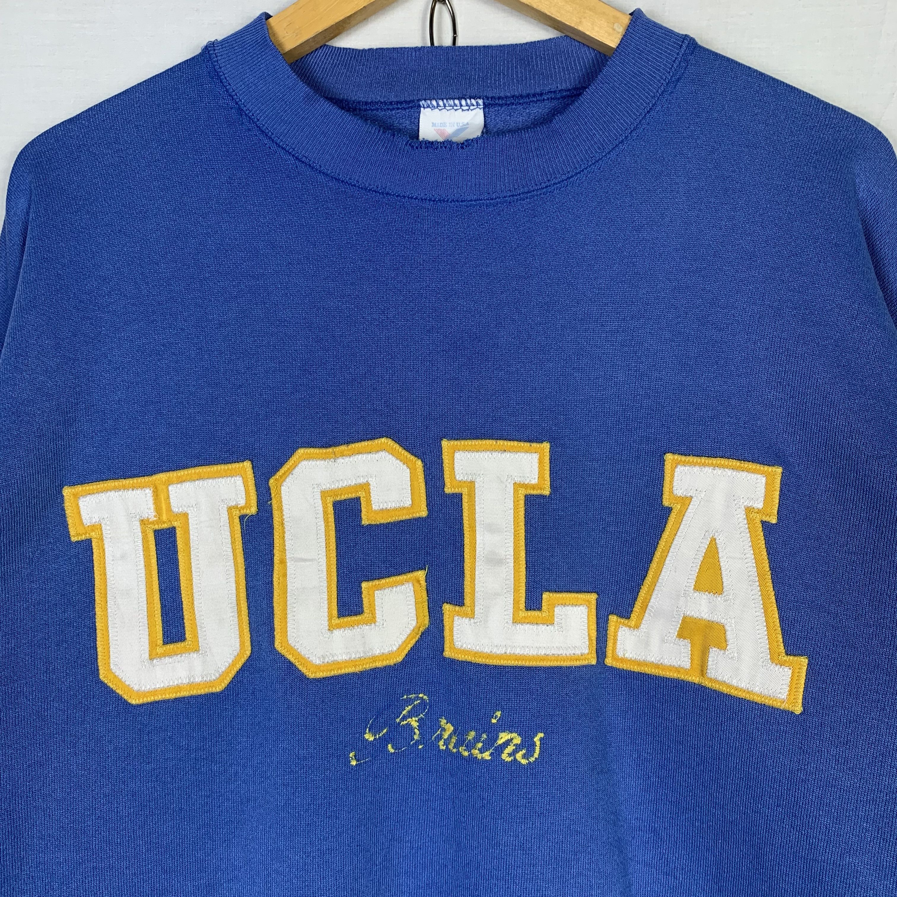 Vintage Vintage 90s UCLA Bruins Sweatshirt Crewneck Size US L / EU 52-54 / 3 - 2 Thumbnail
