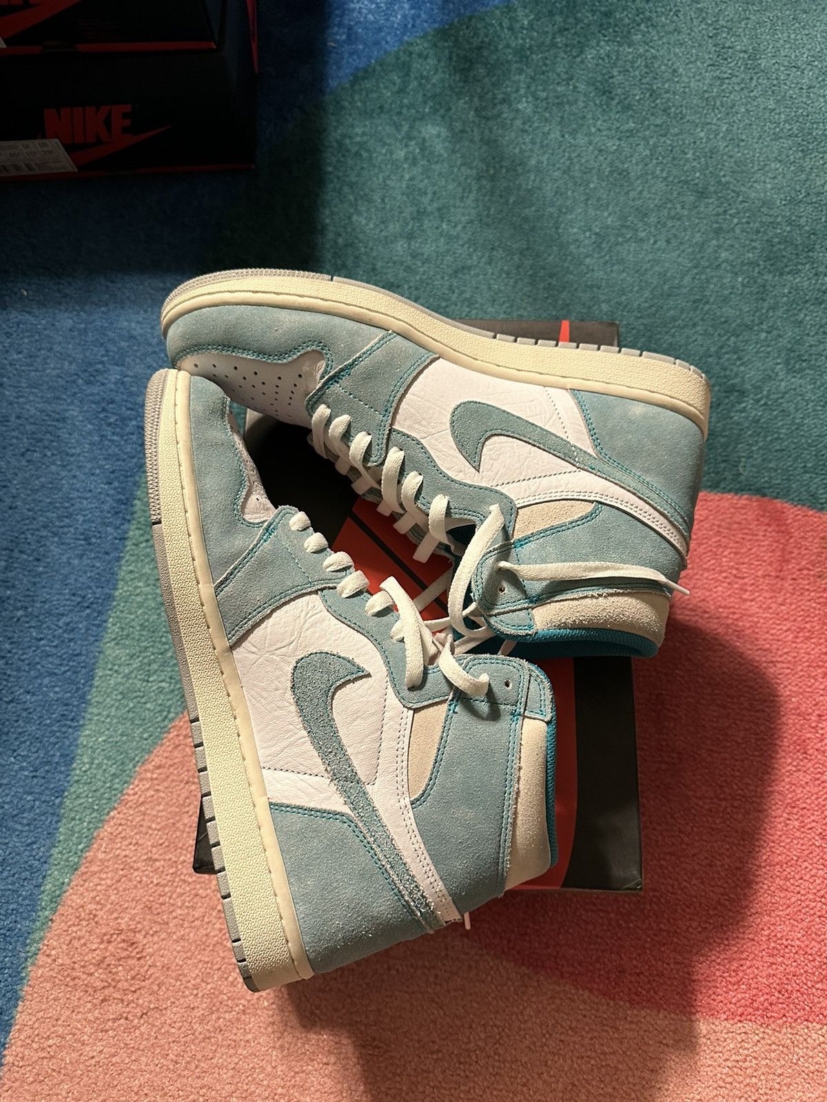 Jordan Brand Jordan 1 Retro High Turbo Green Size US 11.5 / EU 44-45 - 3 Thumbnail