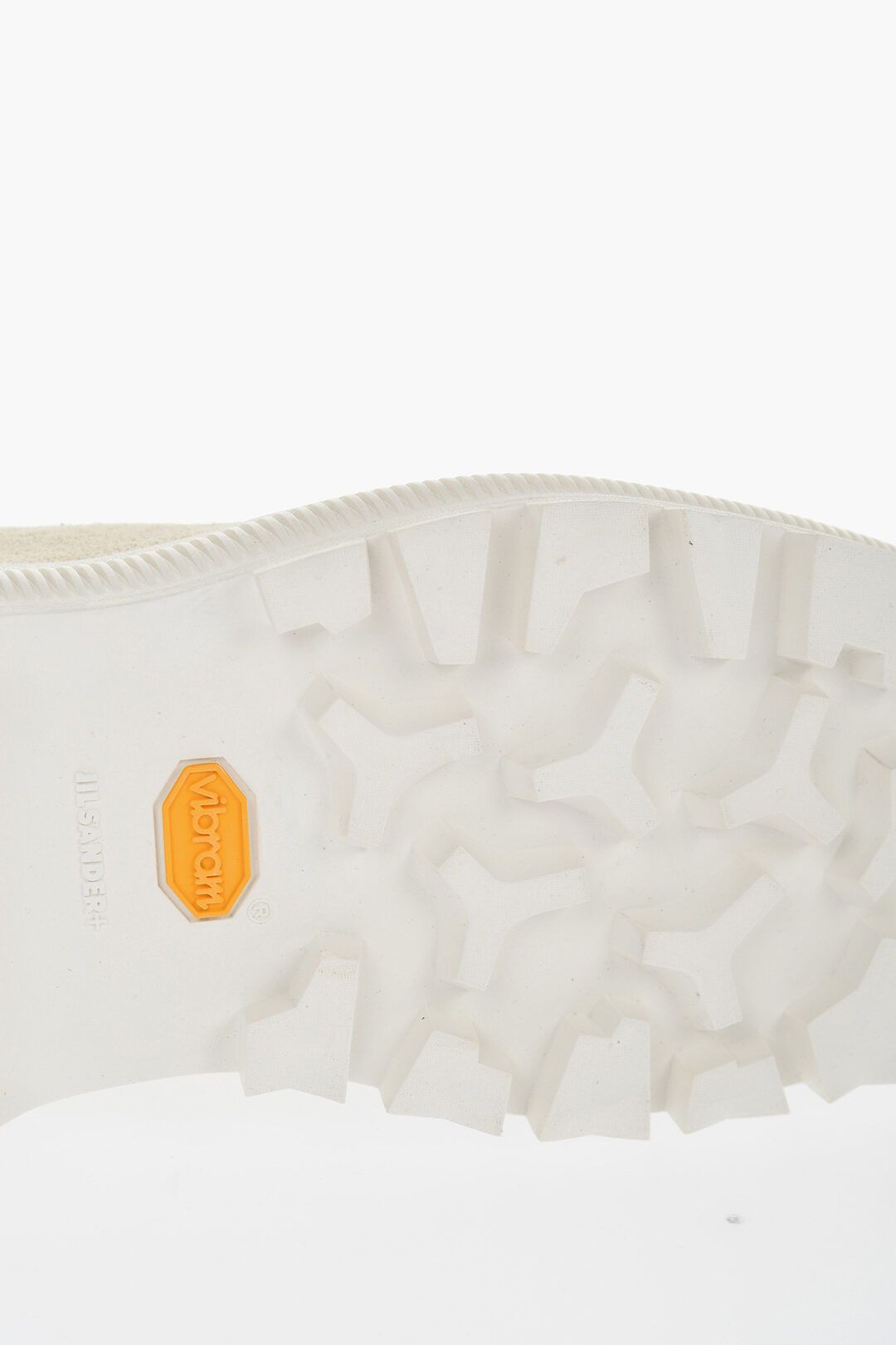 Jil Sander og1mm0625 Suede Lace-up Sneakers in Light Beige Size US 7 / EU 40 - 4 Thumbnail