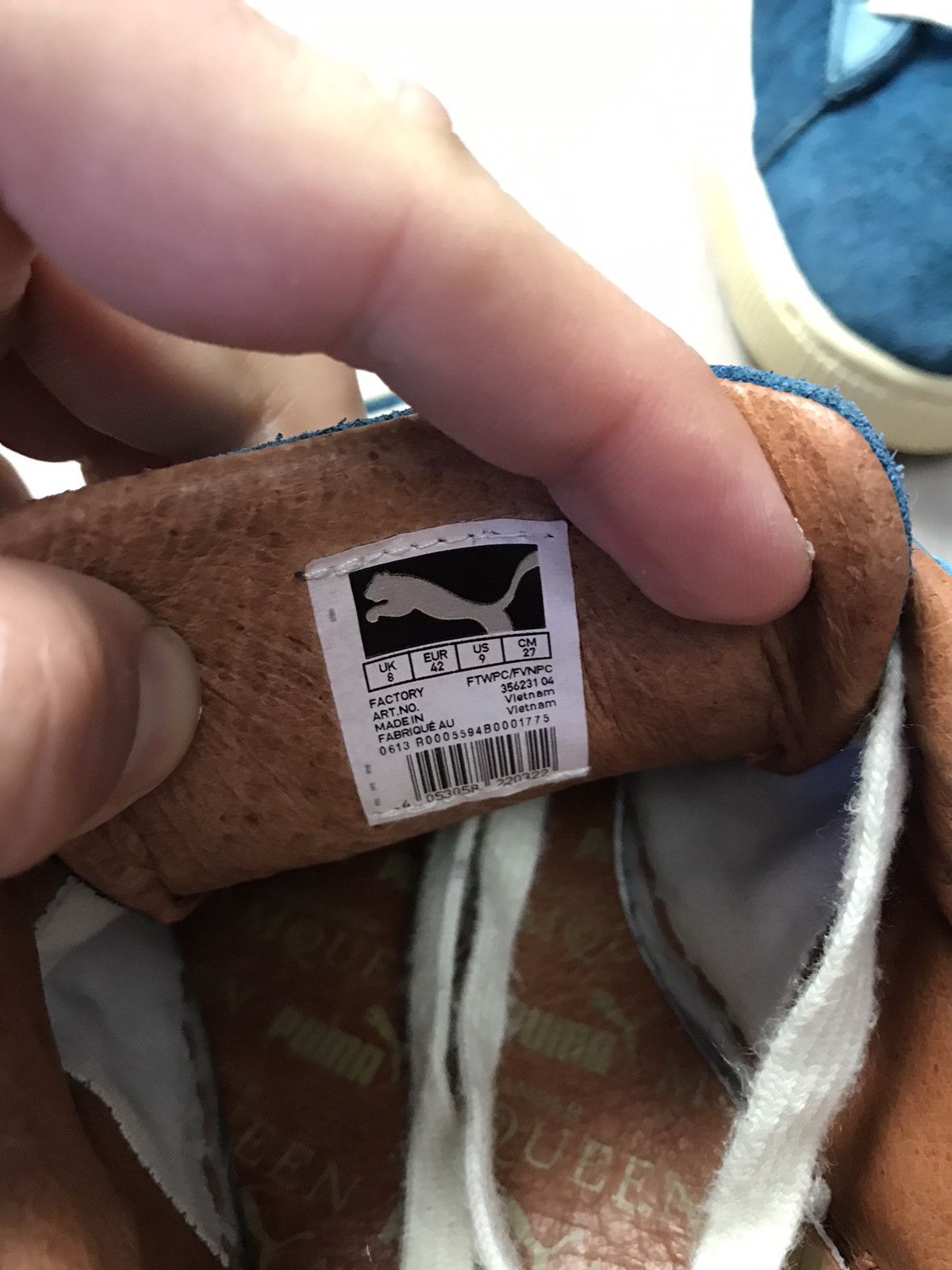 Alexander McQueen × Puma Puma & Alexandr McQueen AMQ Suede unisex sneakers Size US 9 / EU 42 - 11 Thumbnail