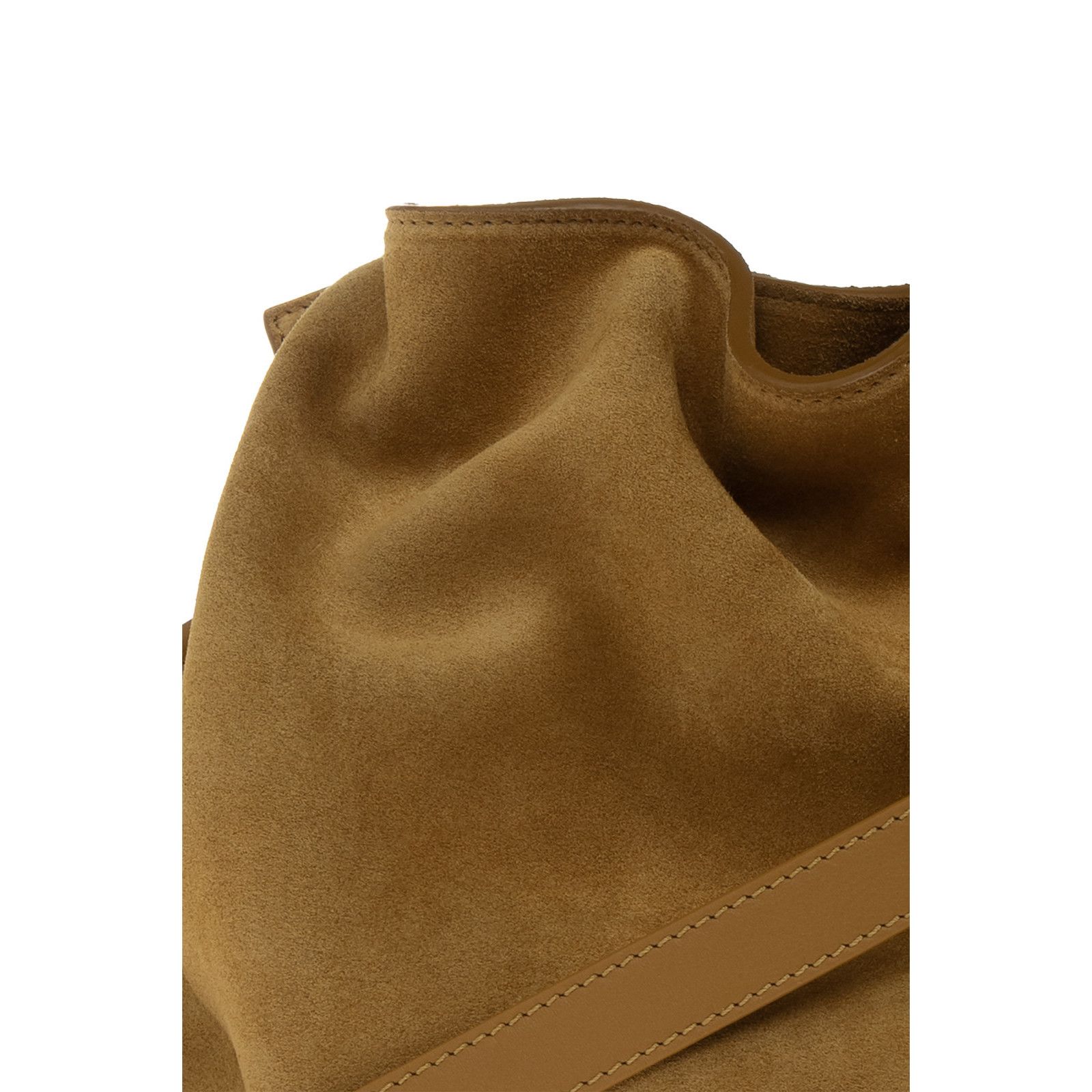 Loewe LOEWE Medium Flamenco Clutch Ochre Suede Clutch New & Authen Size ONE SIZE - 4 Thumbnail
