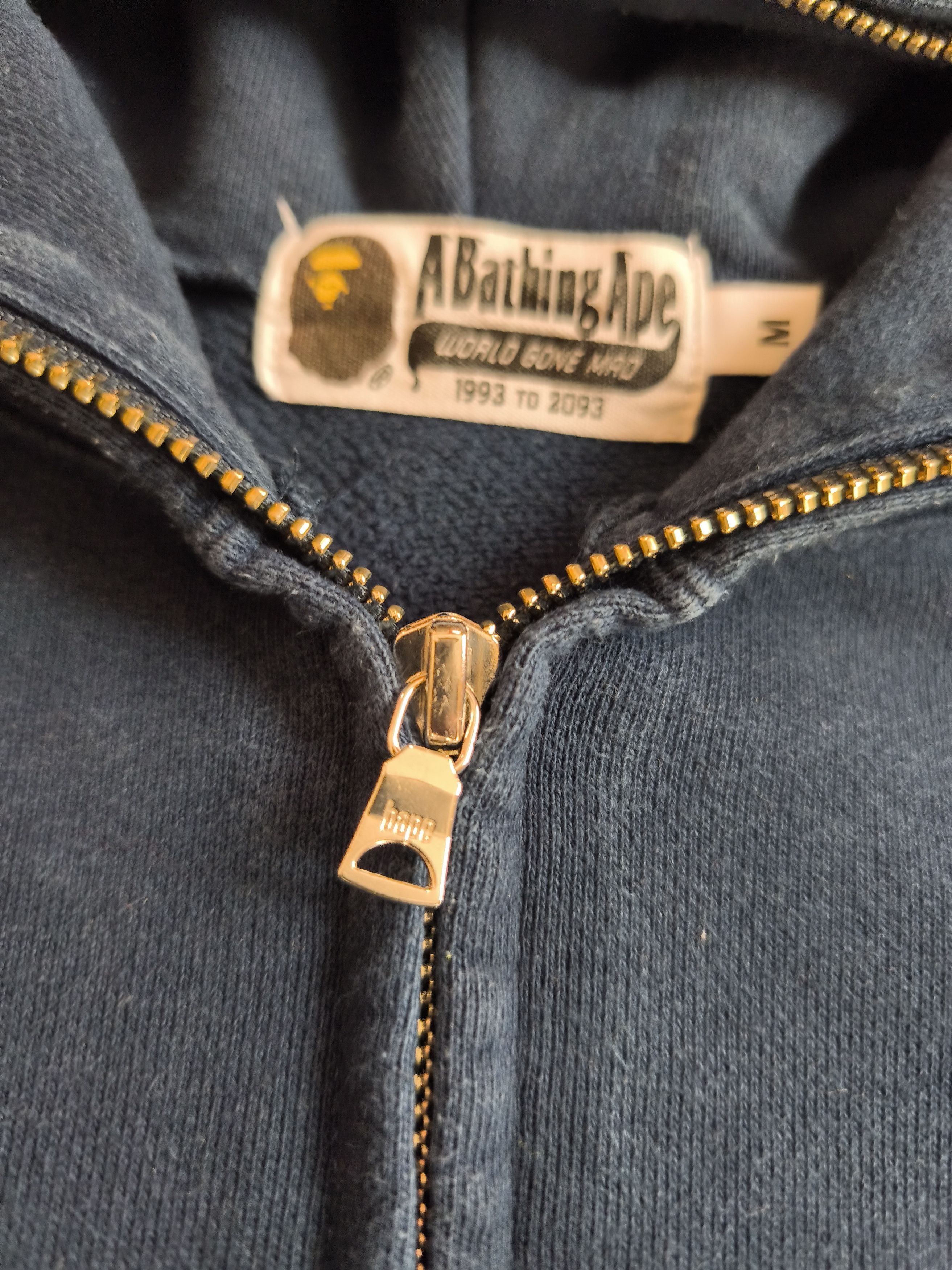 Bape Bape 1 point zip up hoodie Size US M / EU 48-50 / 2 - 7 Thumbnail