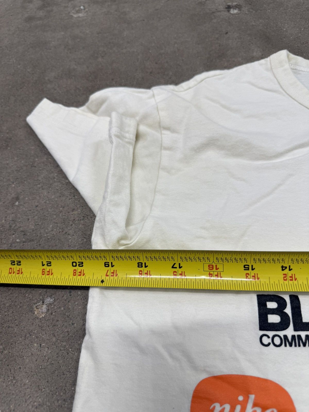 Comme des Garcons COMME DES GARCONS BLACK NIKE COLLAB DESIGNER T SHIRT Size US S / EU 44-46 / 1 - 7 Thumbnail