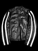 Other vintage racer vintage leather jacket Size US XL / EU 56 / 4 - 2 Thumbnail