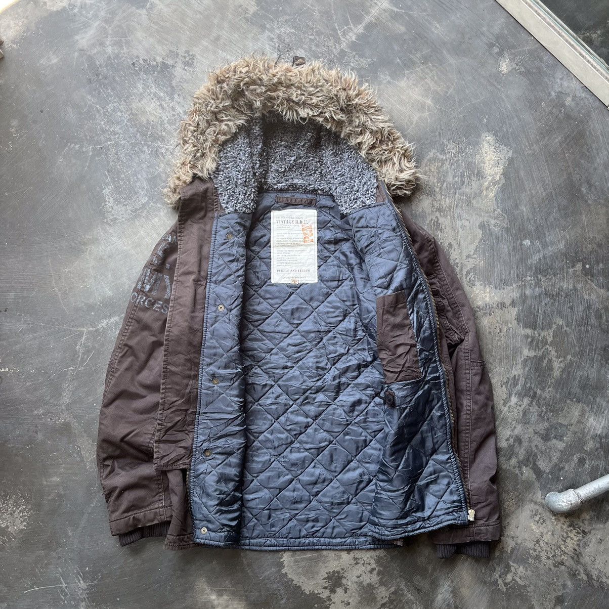 Japanese Brand Purple yellow goa faur fux if six was nine lgb kmrii jacket Size US M / EU 48-50 / 2 - 10 Thumbnail