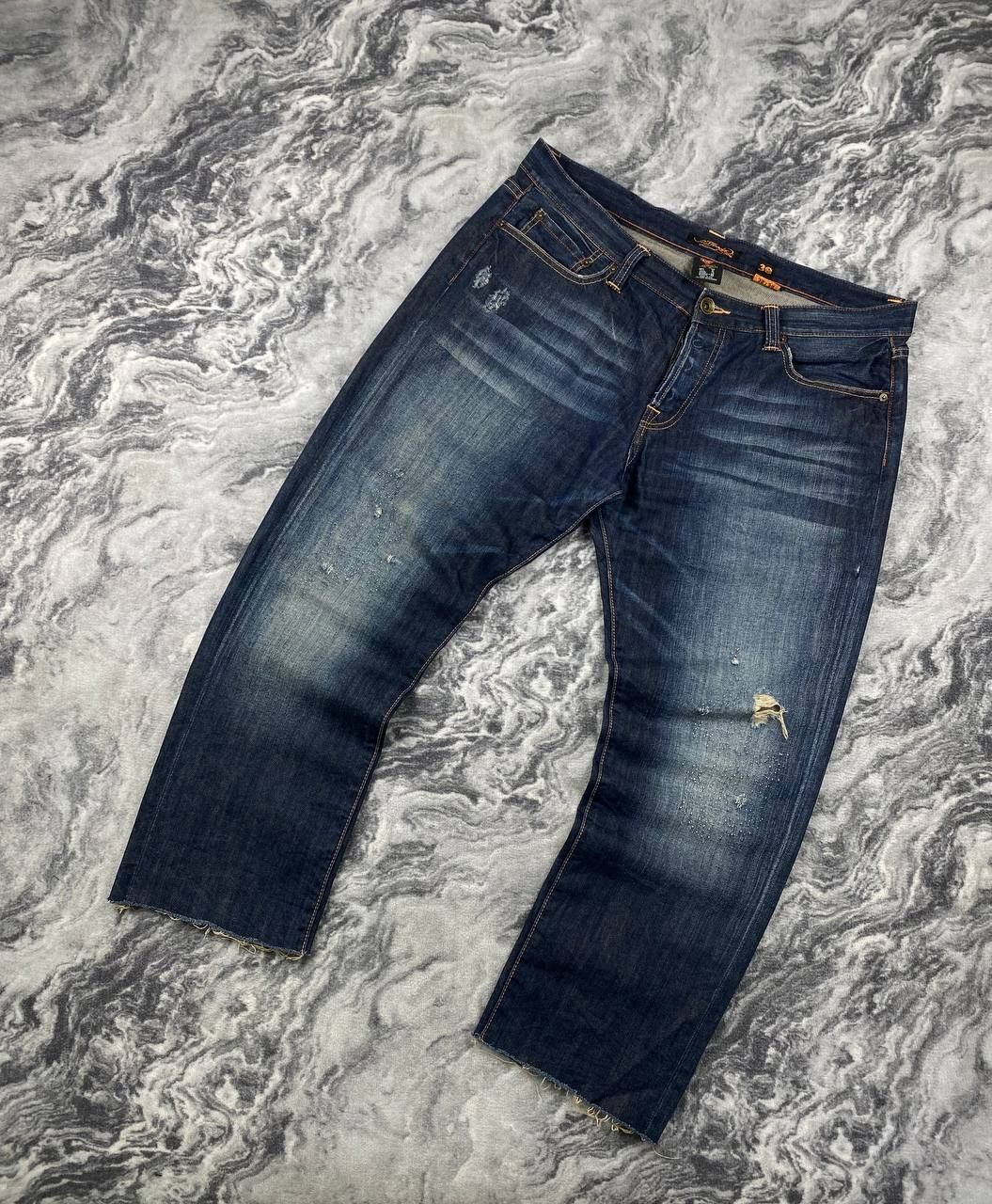 Ed Hardy Vintage Ed Hardy by Christian Audigier Denim Jeans Big Logo Size US 38 / EU 54 - 2 Thumbnail