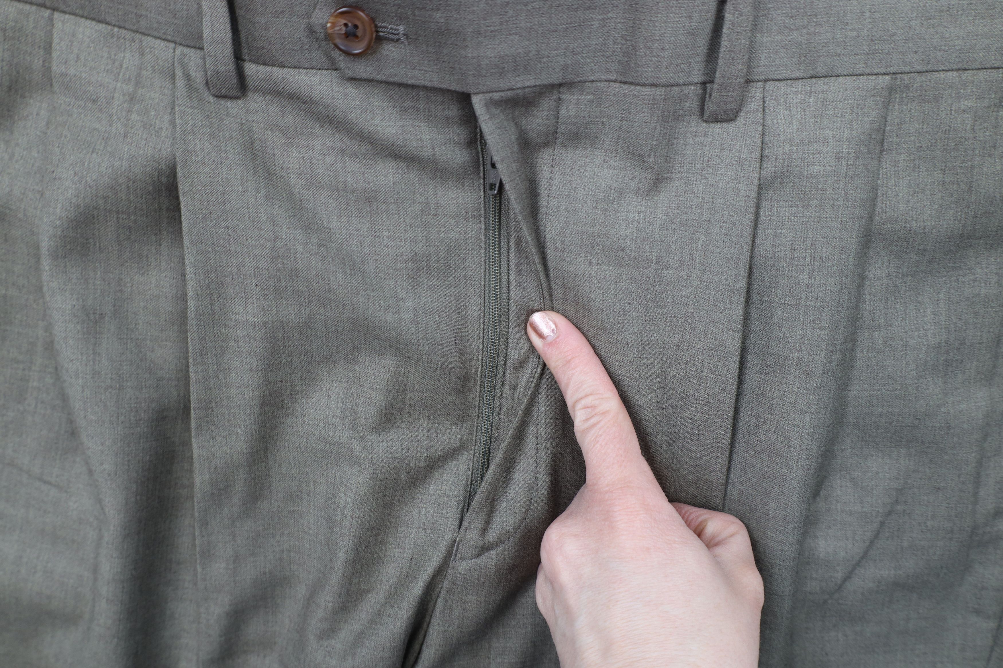 Ralph Lauren × Vintage Vintage Ralph Lauren Wide Leg Chino Pants Heather Brown Size US 34 / EU 50 - 5 Thumbnail