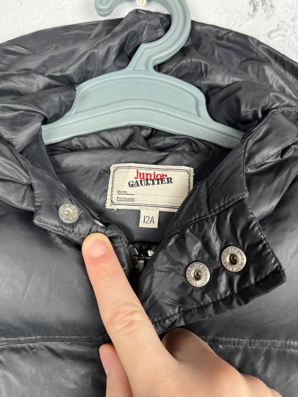 Jean Paul Gaultier Jean’s Paul Gaultier Junior Vintage Black Puffer jacket Size US XXS / EU 40 - 4 Thumbnail
