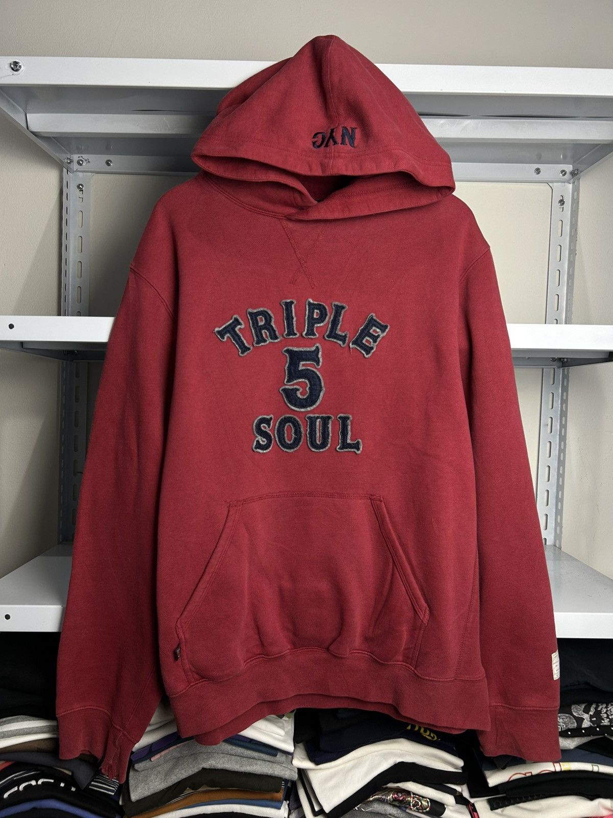 Y2k 2000S Triple 5 Soul NYC Streetwear hoodie