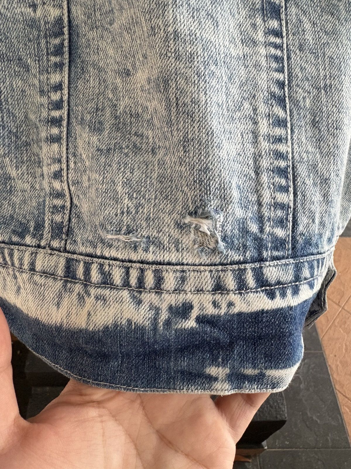 Japanese Brand Japanese Brand Acid Washed Denim Jacket Size US M / EU 48-50 / 2 - 8 Thumbnail
