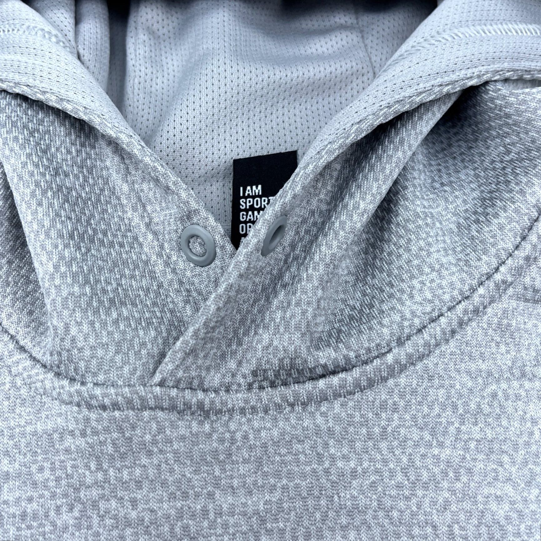 Adidas Adidas Hoodie Men Medium Gray Sweatshirt Pullover Mock Neck Active Logo Pocket Size US M / EU 48-50 / 2 - 3 Thumbnail