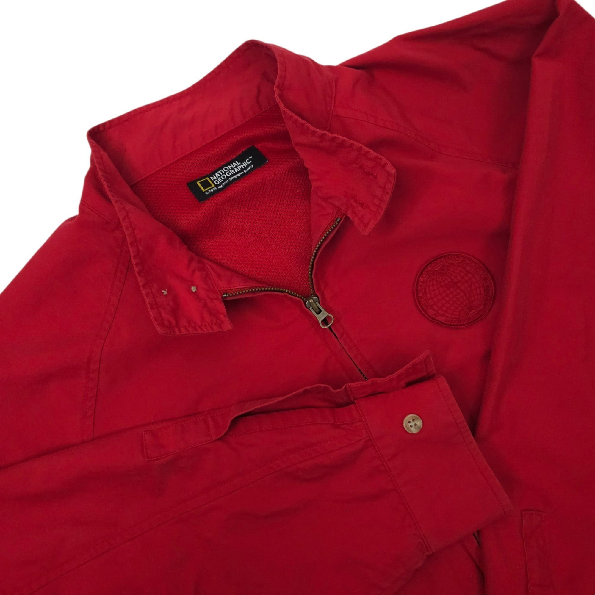 Other National Geographic Windbreaker L READ Vintage Full Zip Size US L / EU 52-54 / 3 - 1 Thumbnail