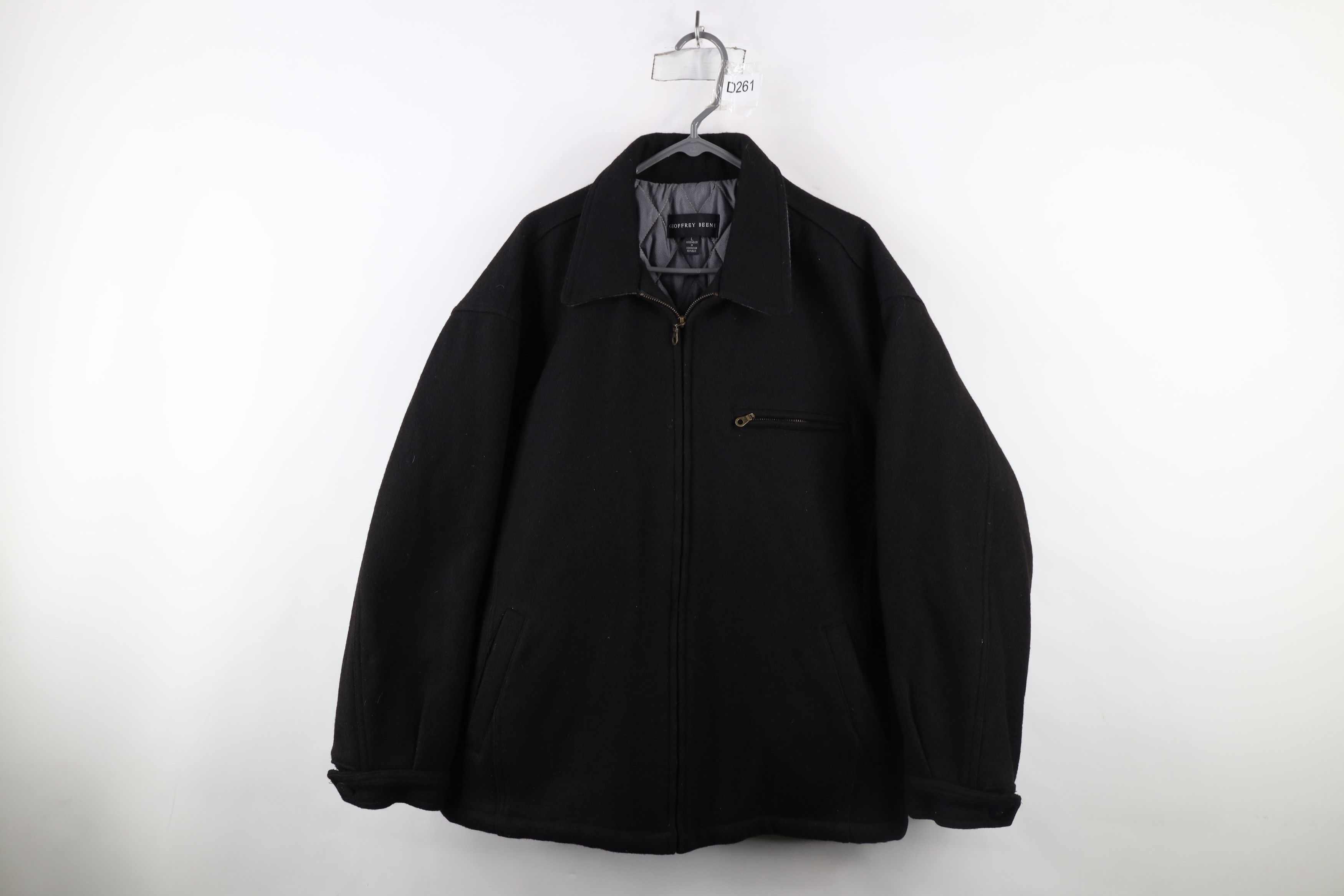 Vintage Vintage 90s Streetwear Blend Quilted Bomber Jacket Black Size US L / EU 52-54 / 3 - 1 Thumbnail