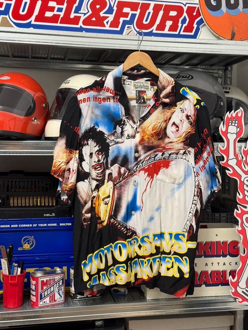 Wacko Maria WACKO MARIA Texas Chainsaw Collaboration Shirt- DMC Size US M / EU 48-50 / 2 - 1 Thumbnail