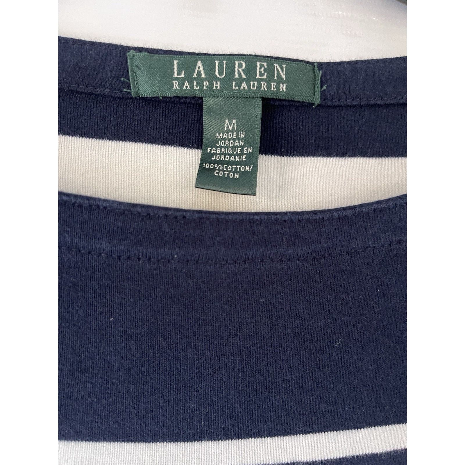 Ralph Lauren Ralph Lauren Blue White Stripe Cotton Nautical Sweater M Size M / US 6-8 / IT 42-44 - 3 Thumbnail