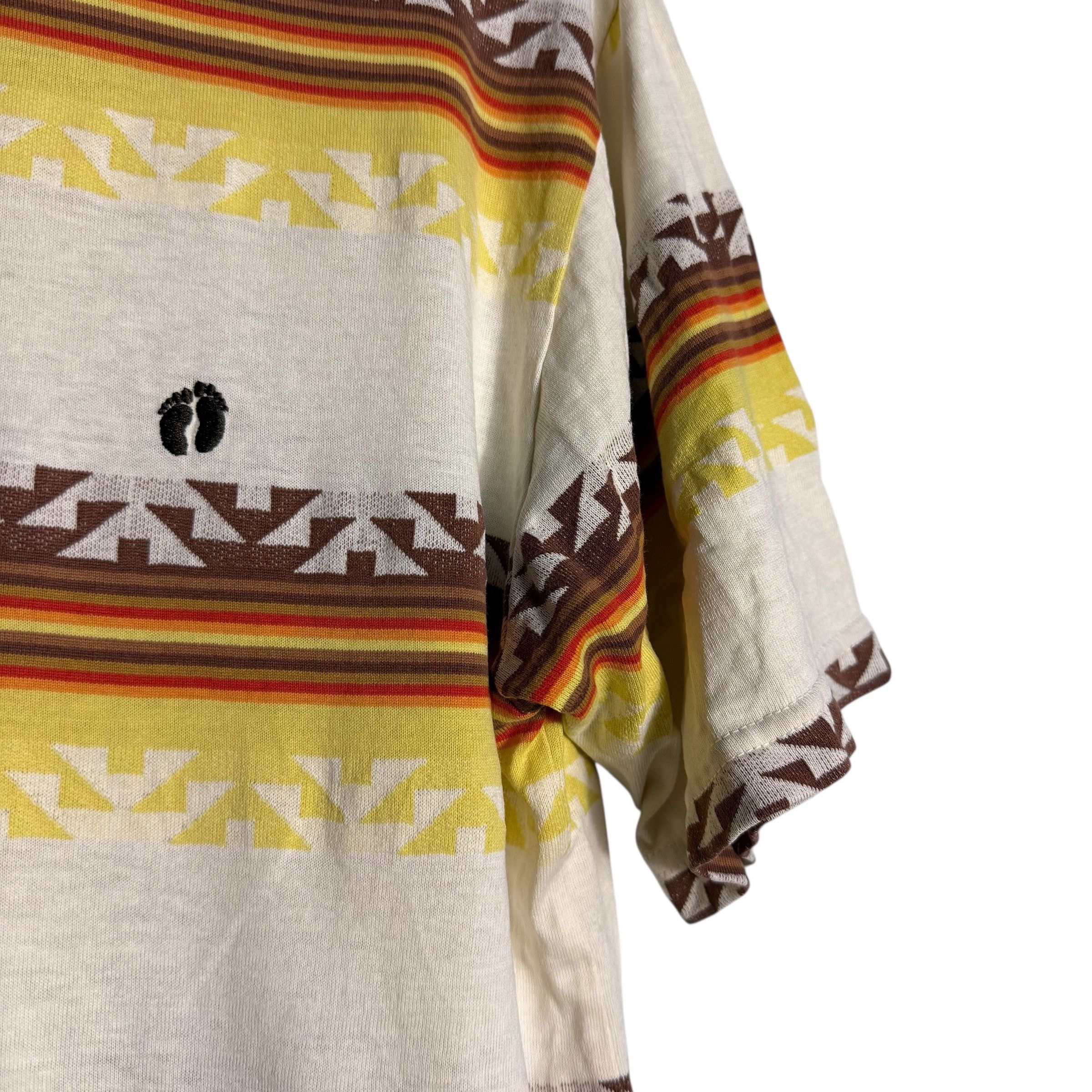 Hang Ten 🔥RARE🔥Vintage Hang Ten Stripes Native Navajo Polo Shirt Size US M / EU 48-50 / 2 - 3 Thumbnail