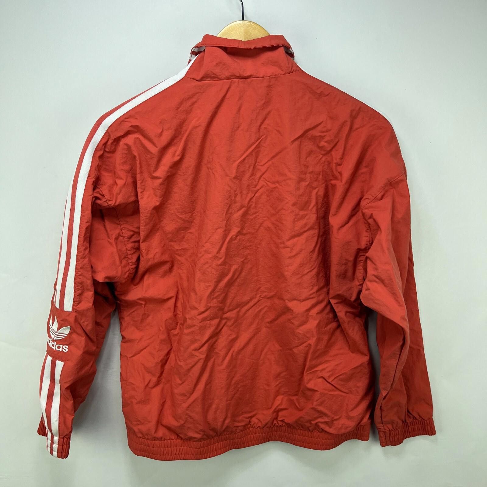 Adidas Adidas Trefoil Zip-Up Windbreaker Jacket Womens Small pink Size S / US 4 / IT 40 - 11 Thumbnail