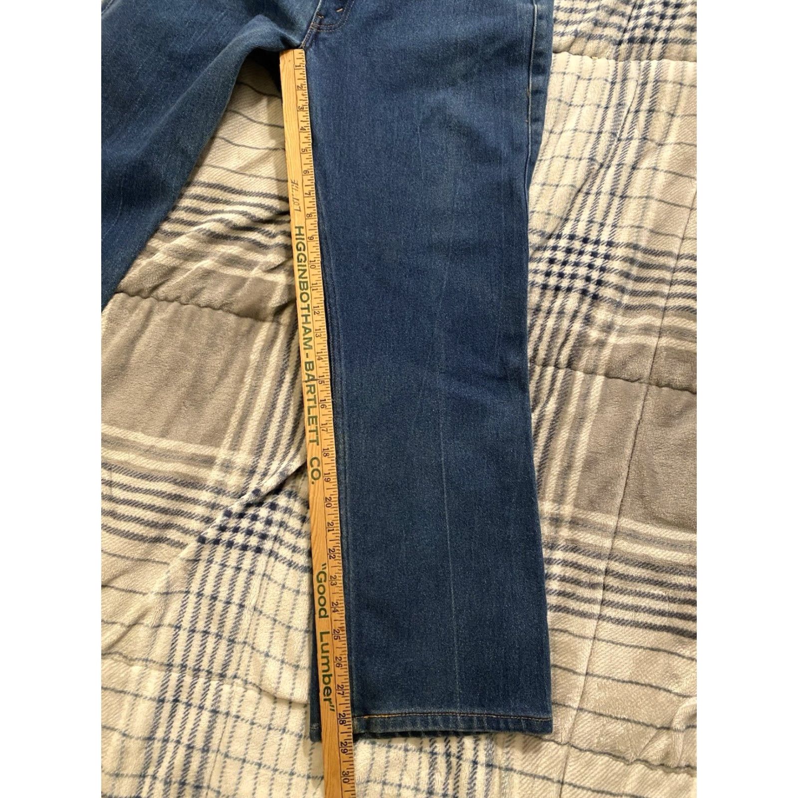 Levi's VINTAGE Levi’s Jeans 517 Boot Cut 34x29 Regular Unisex Adults Blue 90s Cowboy USA Jeans Size US 34 / EU 50 - 6 Thumbnail