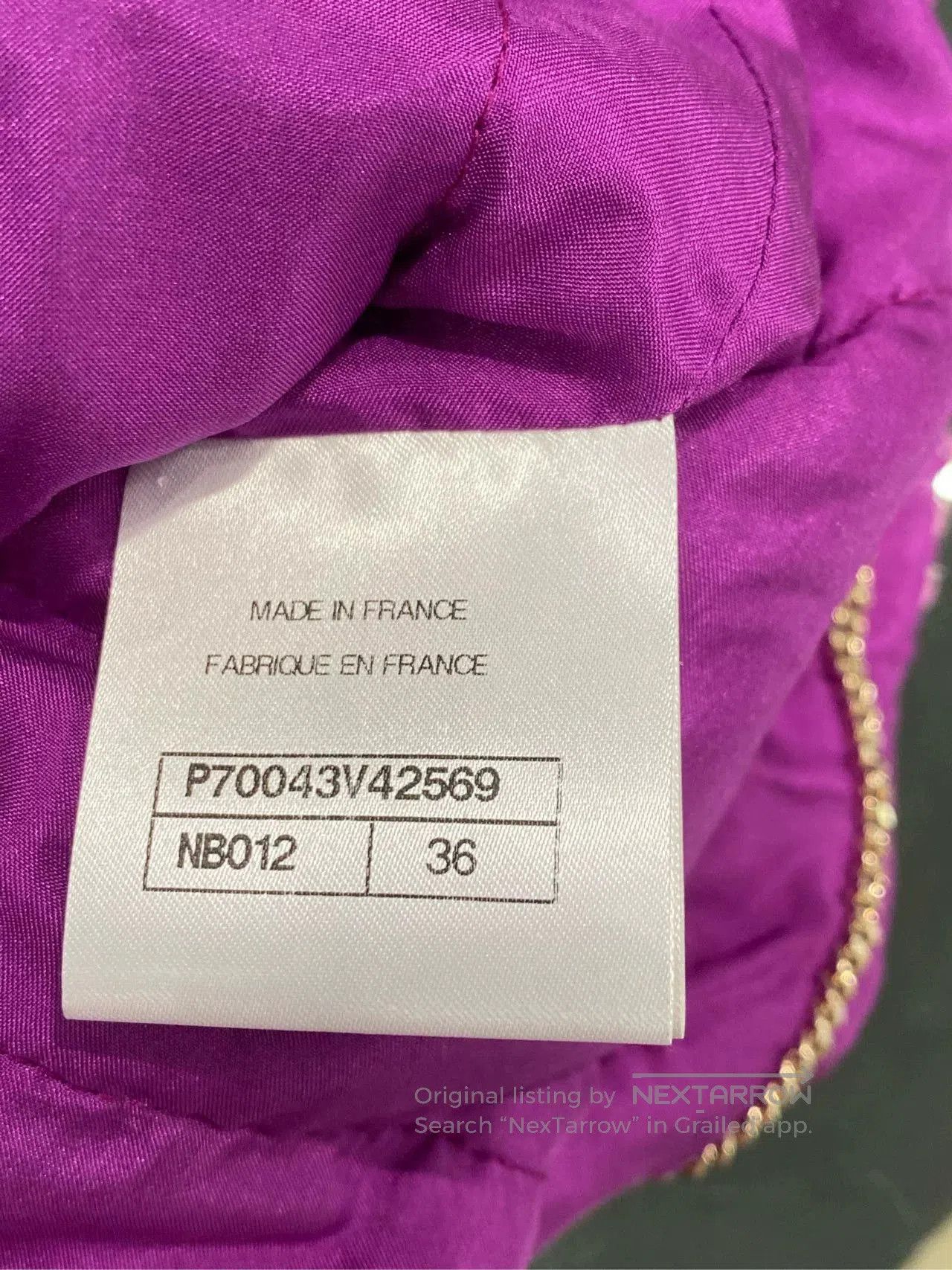 Chanel Chanel 21C Purple Knit Coat FR36. Size US S / EU 44-46 / 1 - 5 Thumbnail